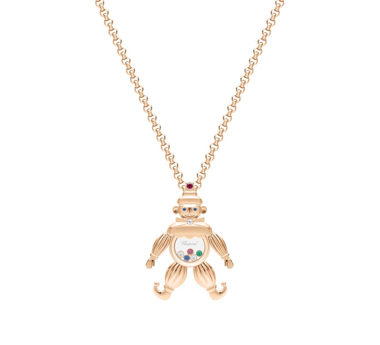 Кулон Happy Clown Chopard Happy Diamonds 794674-5001 - фото 1 – Mercury