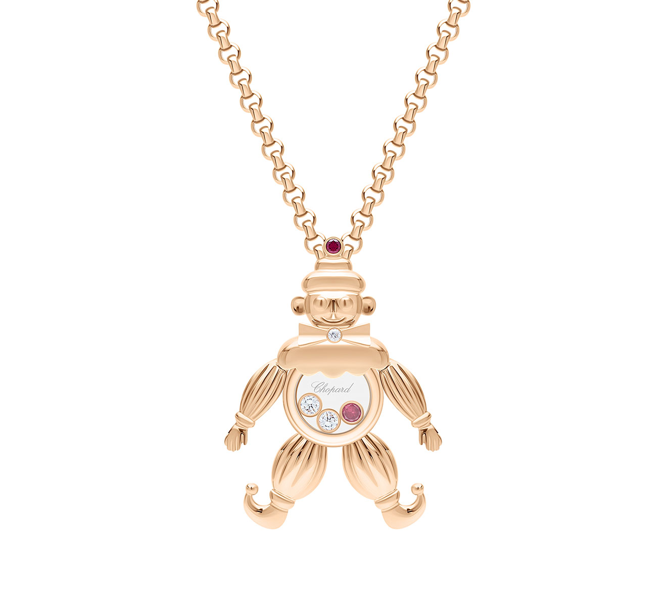 Кулон Happy Clown Chopard Happy Diamonds 795053-5001 - фото 1 – Mercury