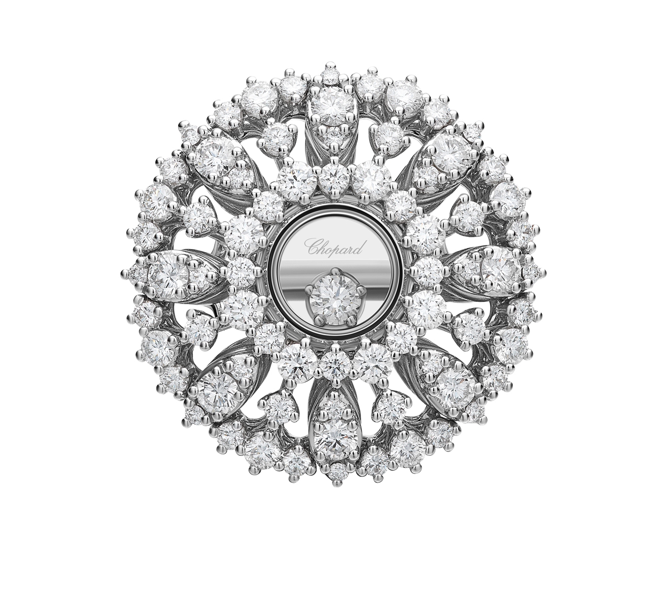 Кольцо Joaillerie Chopard Happy Diamonds 82A036-1110 - фото 3 – Mercury
