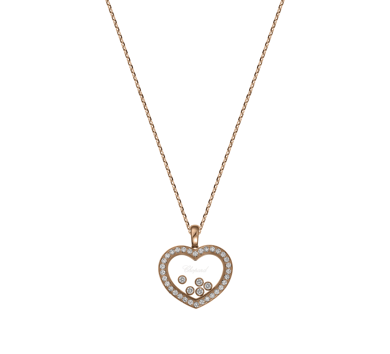 Кулон Icons Heart Chopard Happy Diamonds 79A038-5201 - фото 1 – Mercury