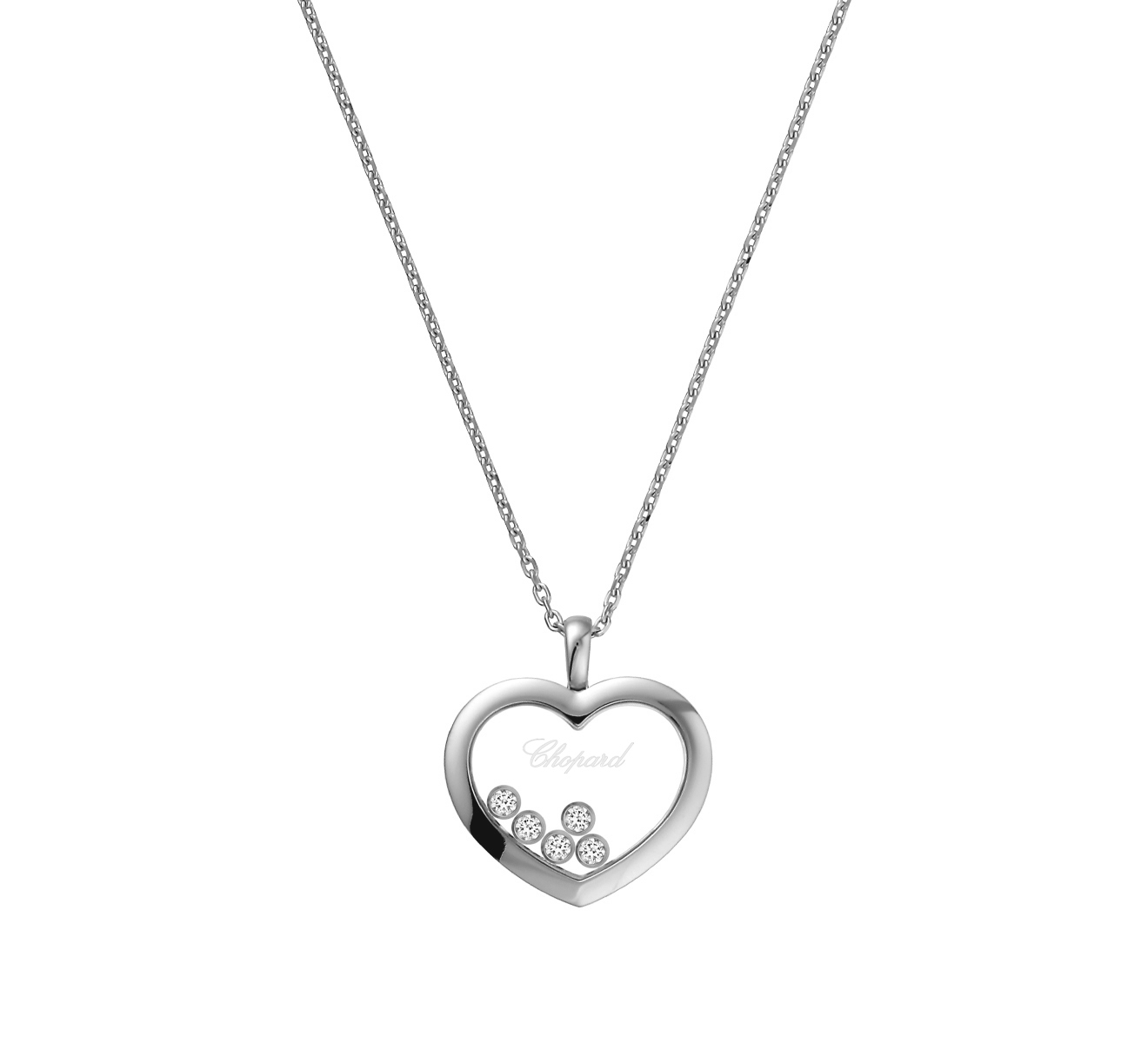 Кулон Icons Heart Chopard Happy Diamonds 79A039-1001 - фото 1 – Mercury