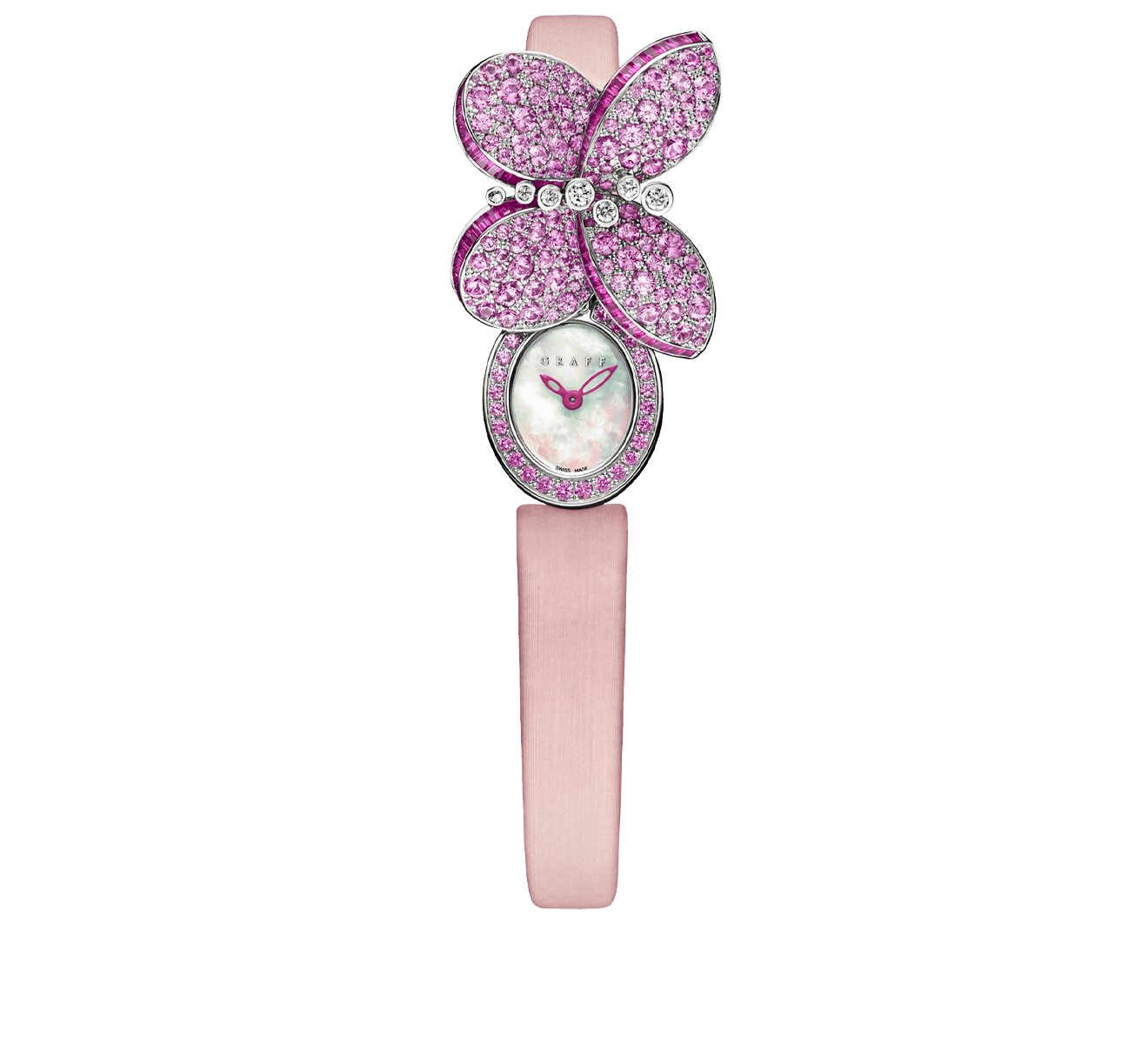 Часы Baby Princess Butterfly GRAFF Diamond Butterfly PBF18WGPSDPSPS1 - фото 1 – Mercury