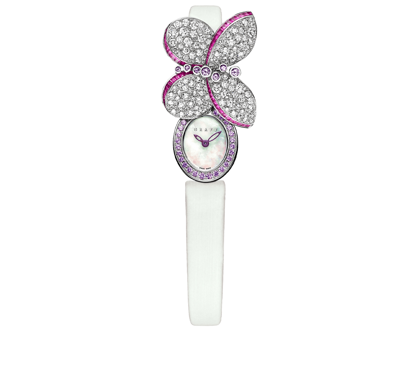 Часы Baby Princess Butterfly GRAFF Diamond Butterfly PBF18WGVSPSDPS1 - фото 1 – Mercury