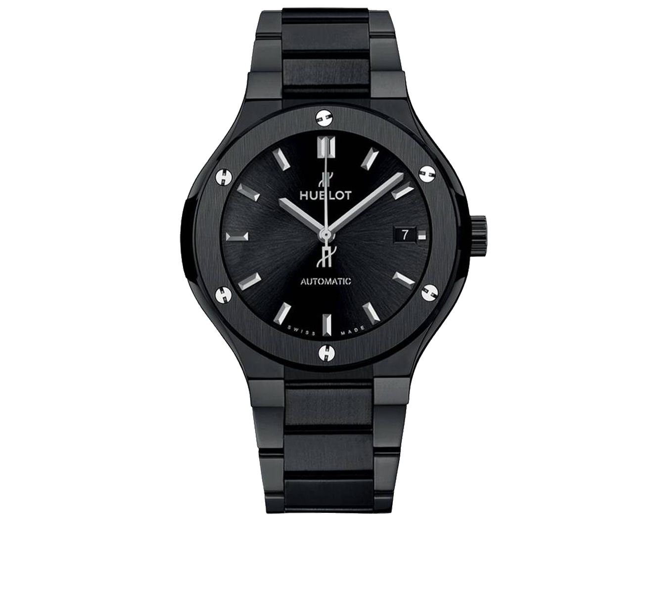 Часы Ceramic Black Bracelet HUBLOT Classic Fusion 585.CM.1470.CM - фото 1 – Mercury