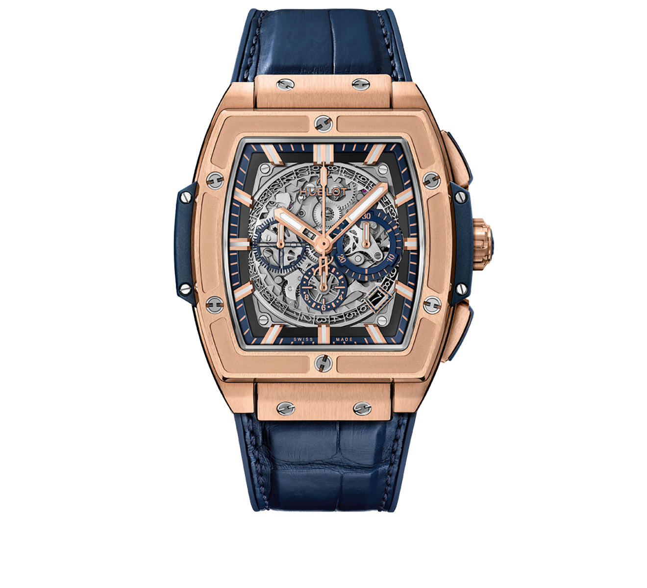 Часы King Gold Blue HUBLOT Spirit of Big Bang 601.OX.7180.LR - фото 1 – Mercury