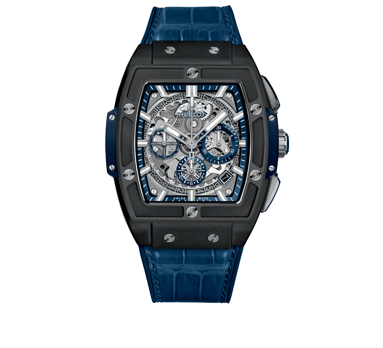 Часы Ceramic Blue HUBLOT Spirit of Big Bang 641.CI.7170.LR - фото 1 – Mercury