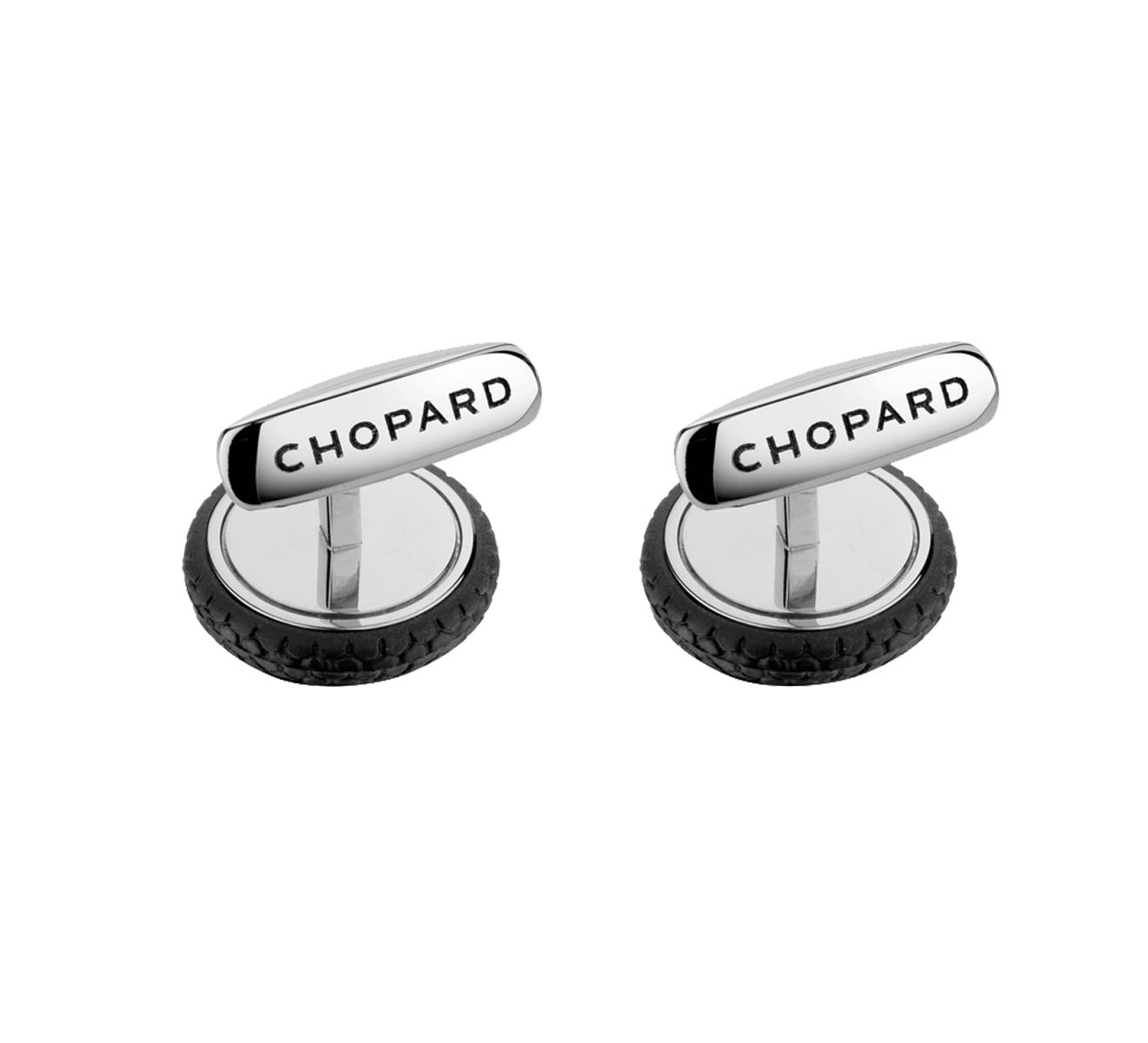 Запонки Chopard Classic Racing 95014-0066 - фото 2 – Mercury