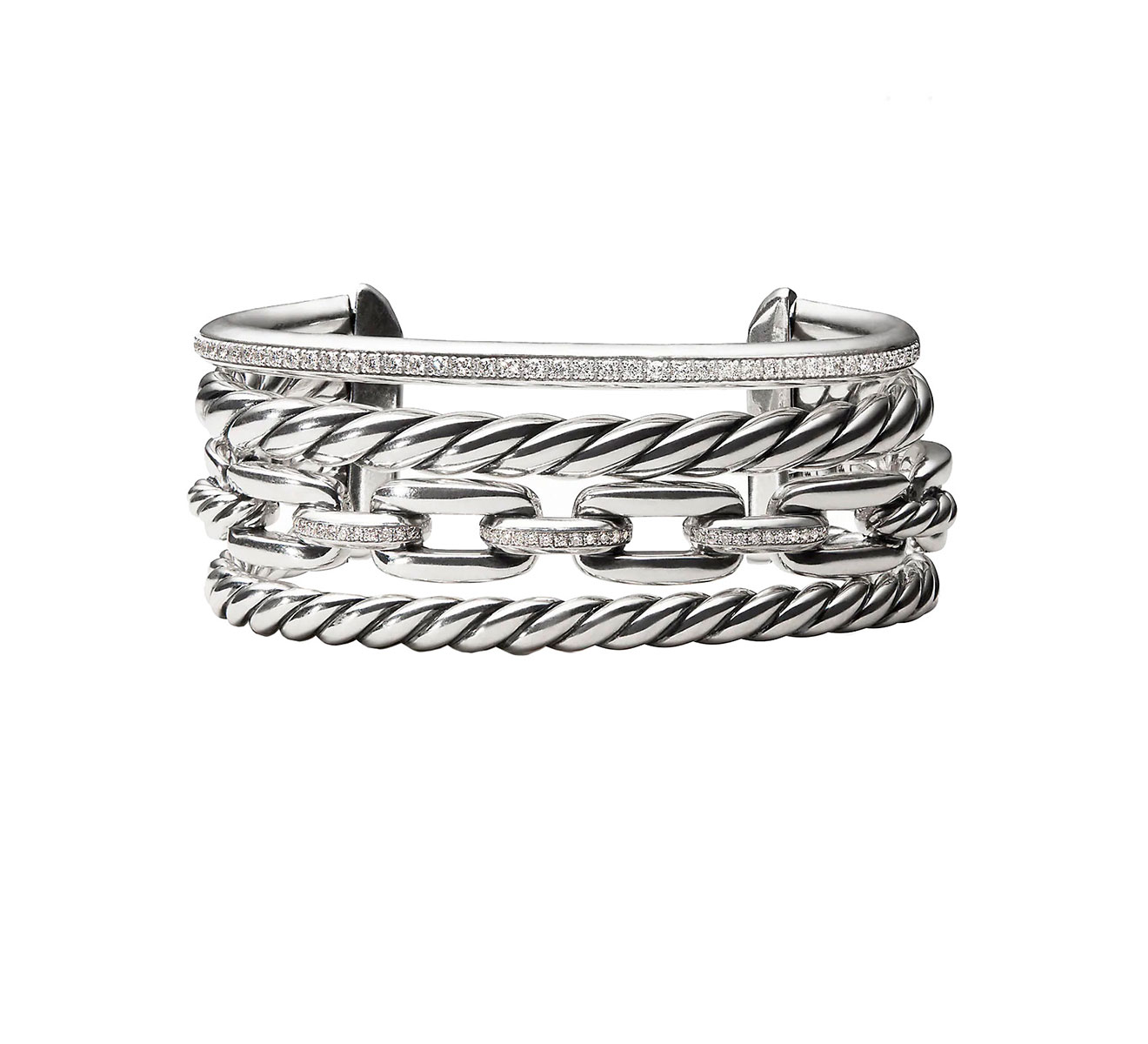 Браслет DAVID YURMAN Wellesley Link B13507DSSADI - фото 1 – Mercury