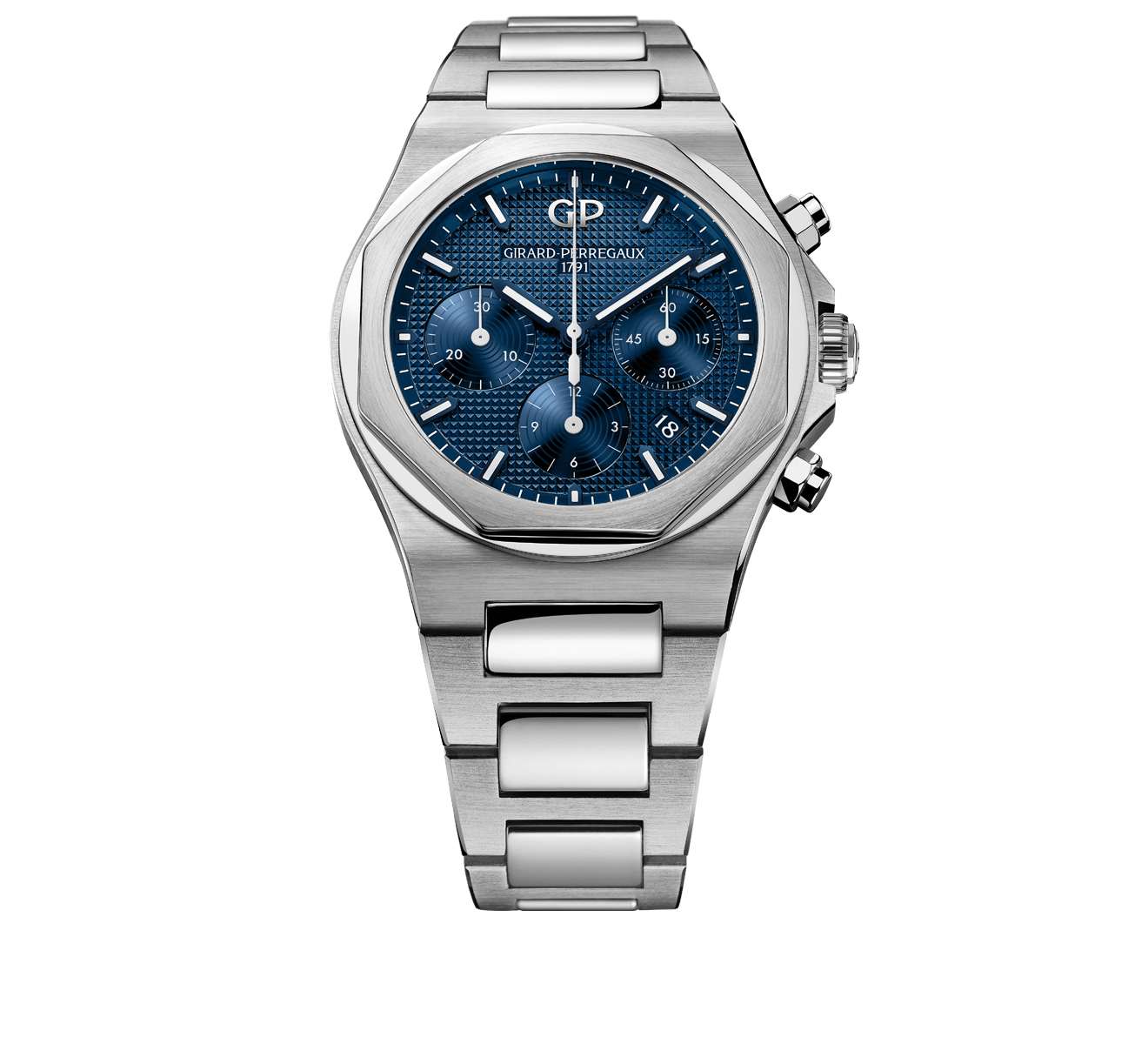 Часы Laureato Chronograph 42 mm GIRARD-PERREGAUX Laureato 81020-11-431-11A - фото 1 – Mercury