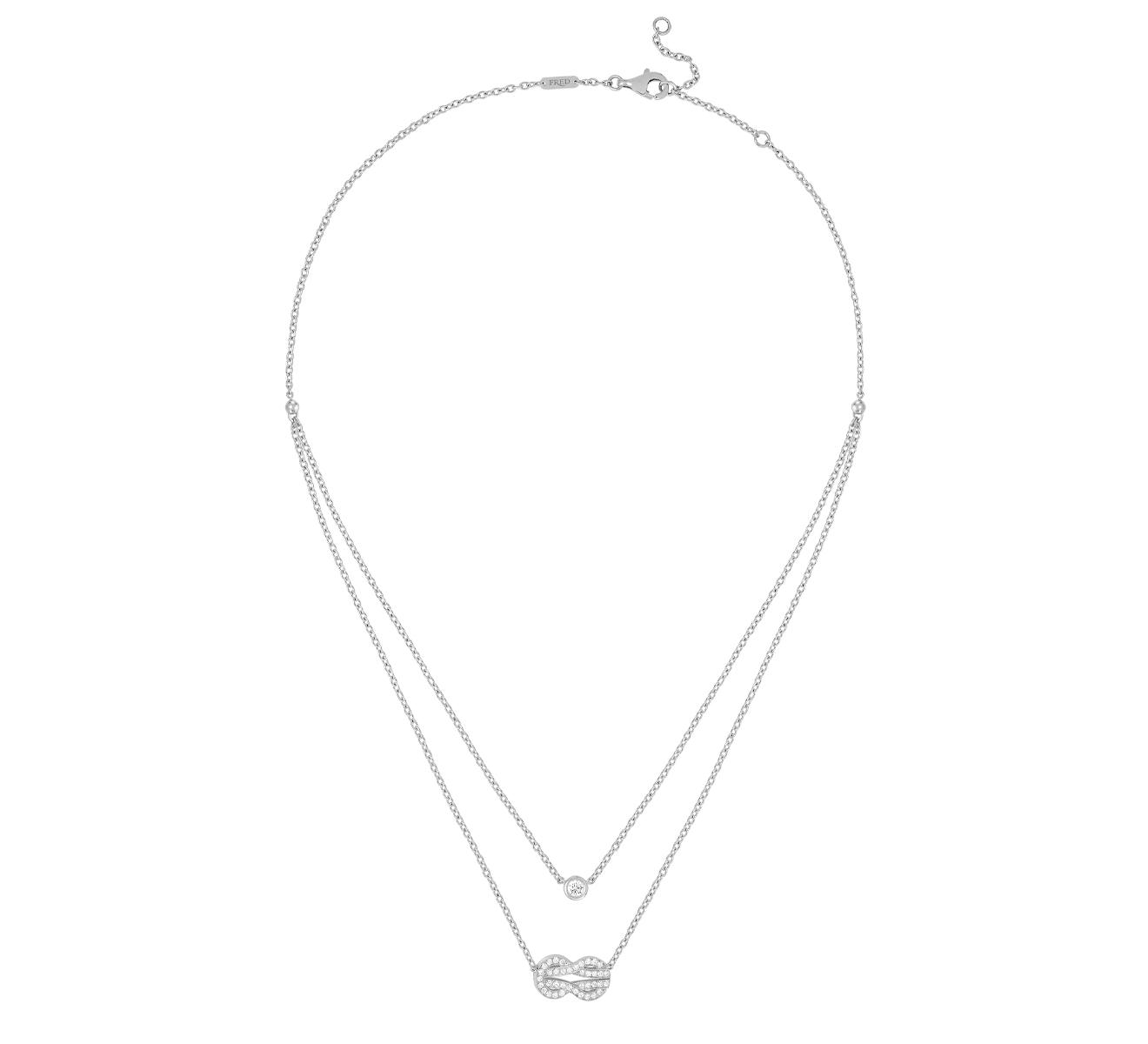 Колье FRED 8°0 7B0226-000 - фото 2 – Mercury