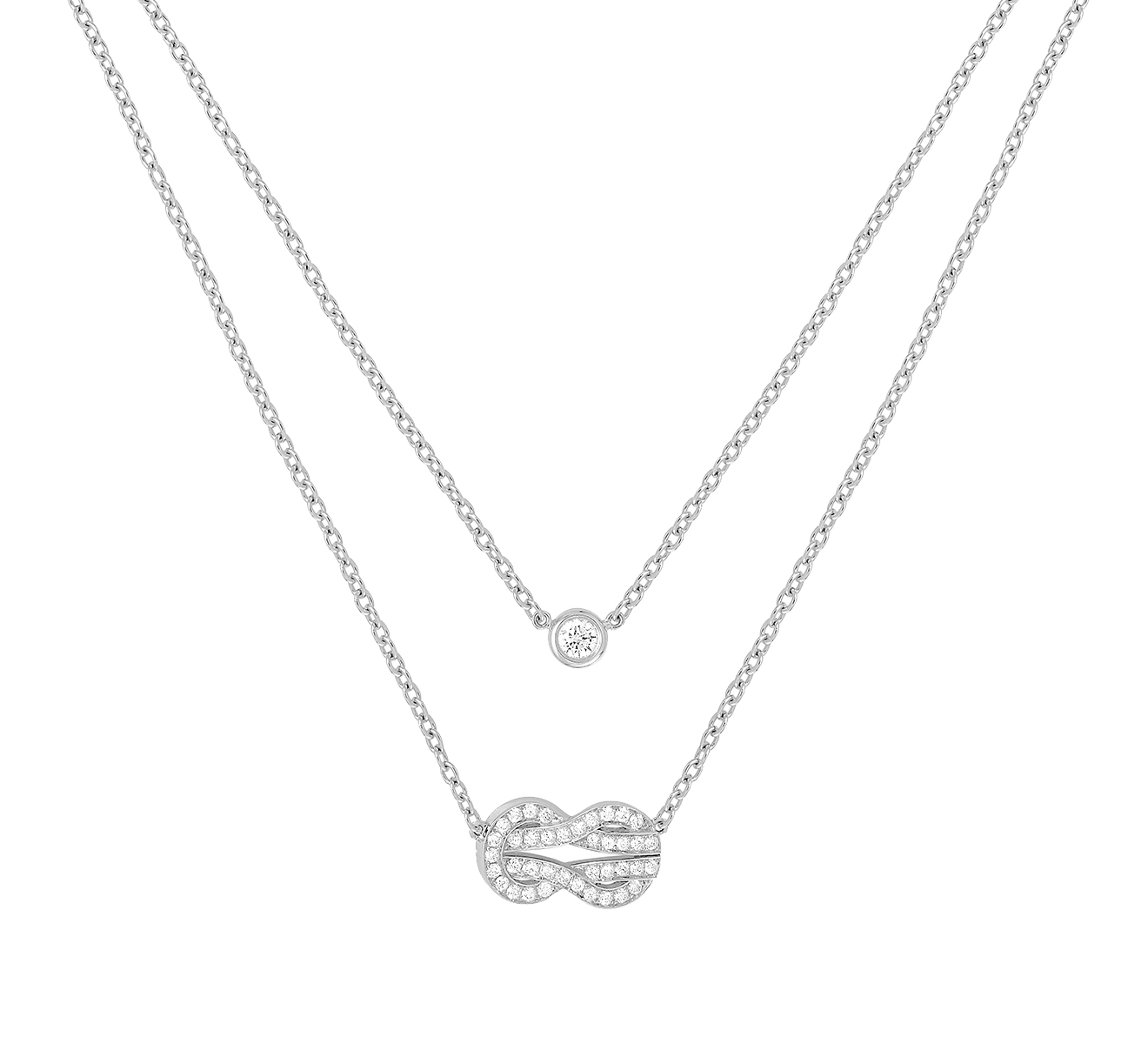 Колье FRED 8°0 7B0226-000 - фото 1 – Mercury