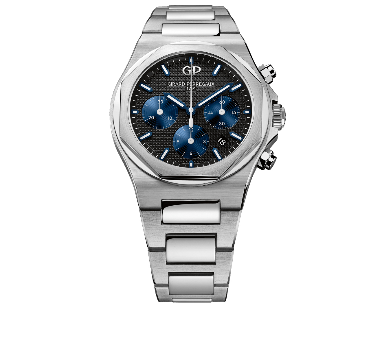 Часы Laureato Chronograph GIRARD-PERREGAUX Laureato 81020-11-631-11A - фото 1 – Mercury