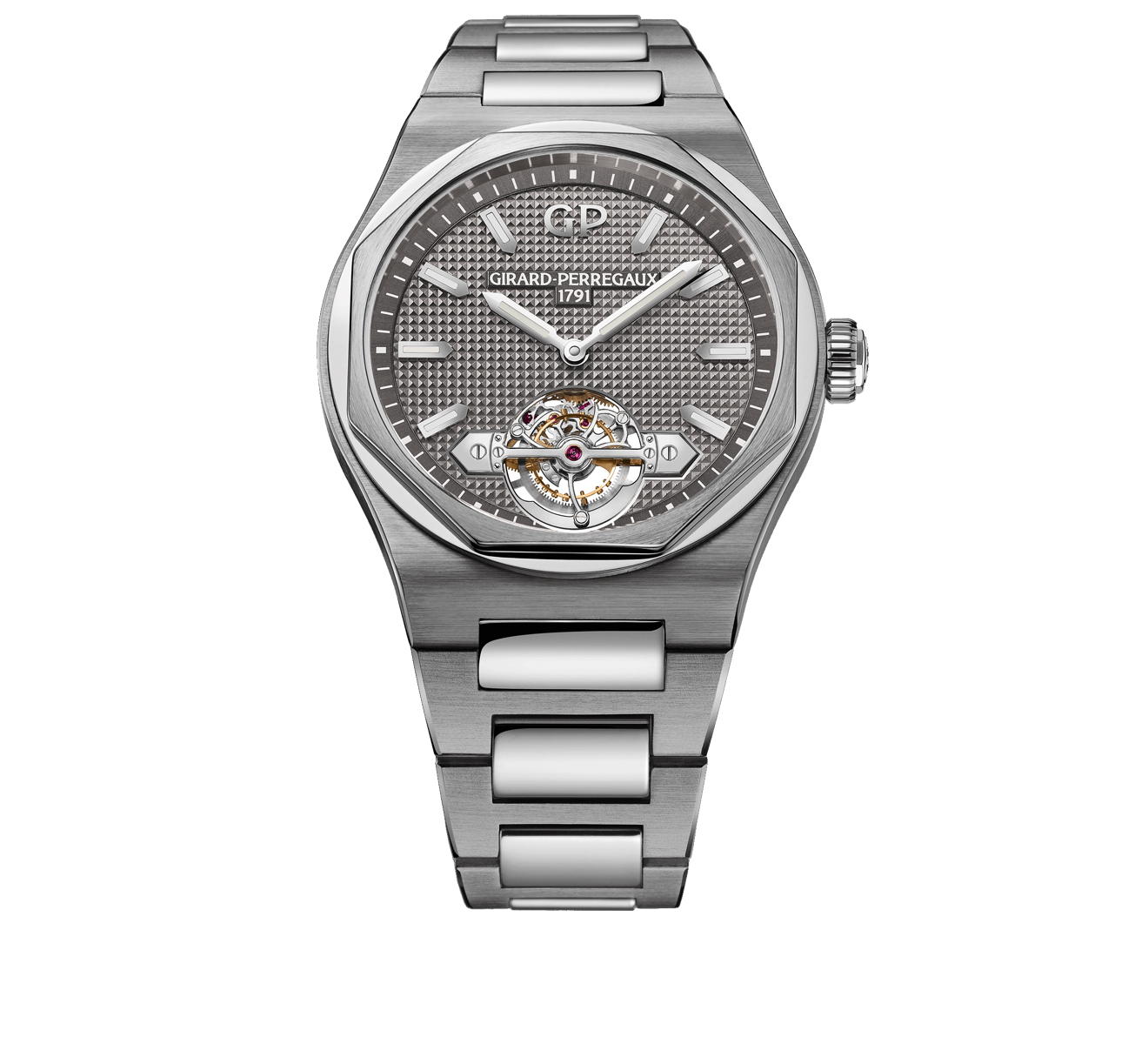 Часы Laureato Tourbillon GIRARD-PERREGAUX Laureato 99105-41-232-41A - фото 1 – Mercury