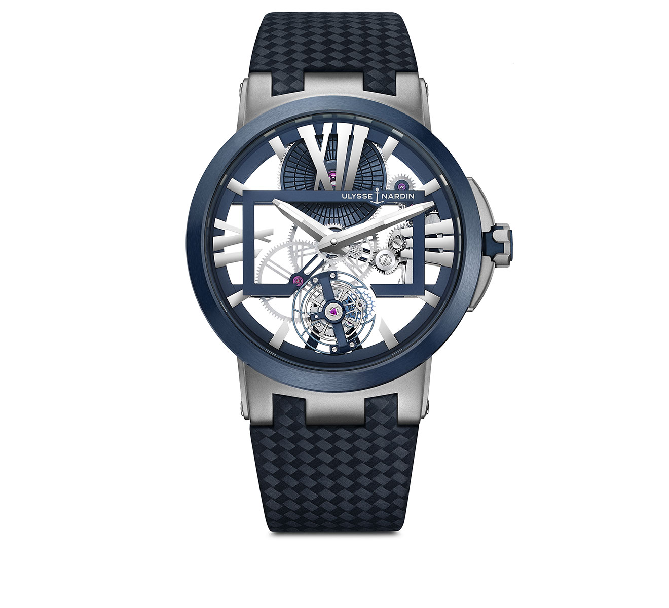 Часы Skeleton Tourbillon Ulysse Nardin Executive 1713-139/43 - фото 1 – Mercury