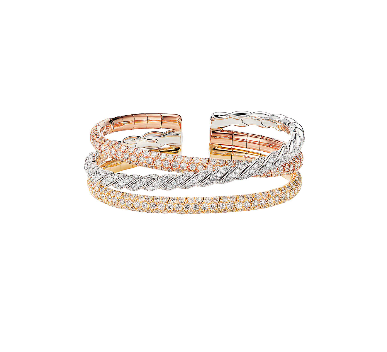 Браслет DAVID YURMAN Pave Flex B14254D8GADI - фото 1 – Mercury