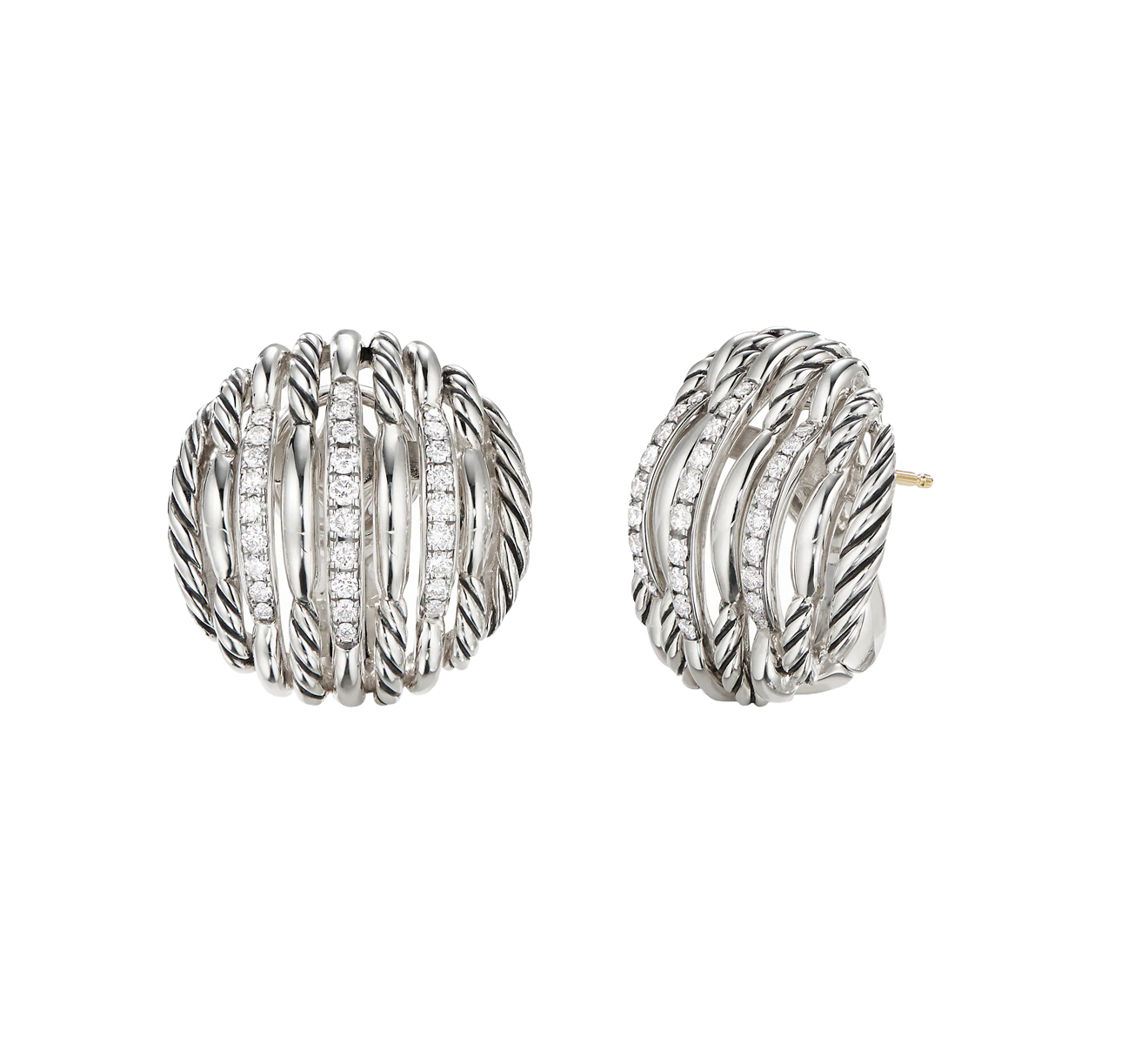 Серьги DAVID YURMAN Tides E14487DSSADI - фото 2 – Mercury