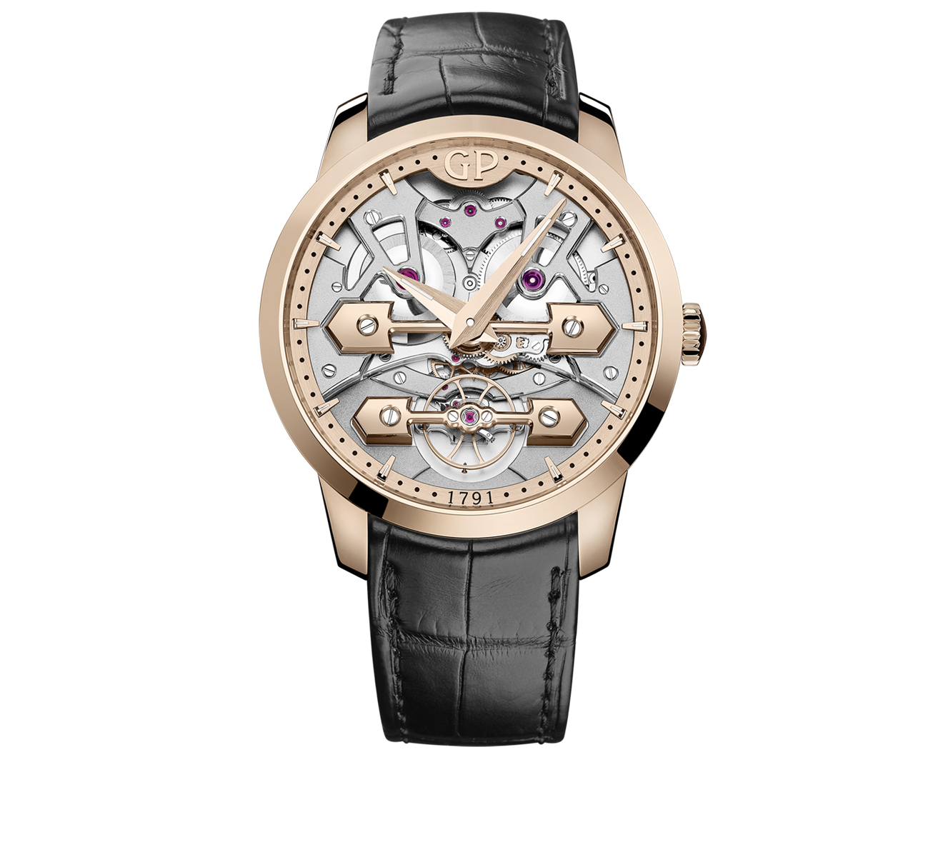 Часы Classic Bridges GIRARD-PERREGAUX Bridges 86000-52-001-BB6A - фото 1 – Mercury