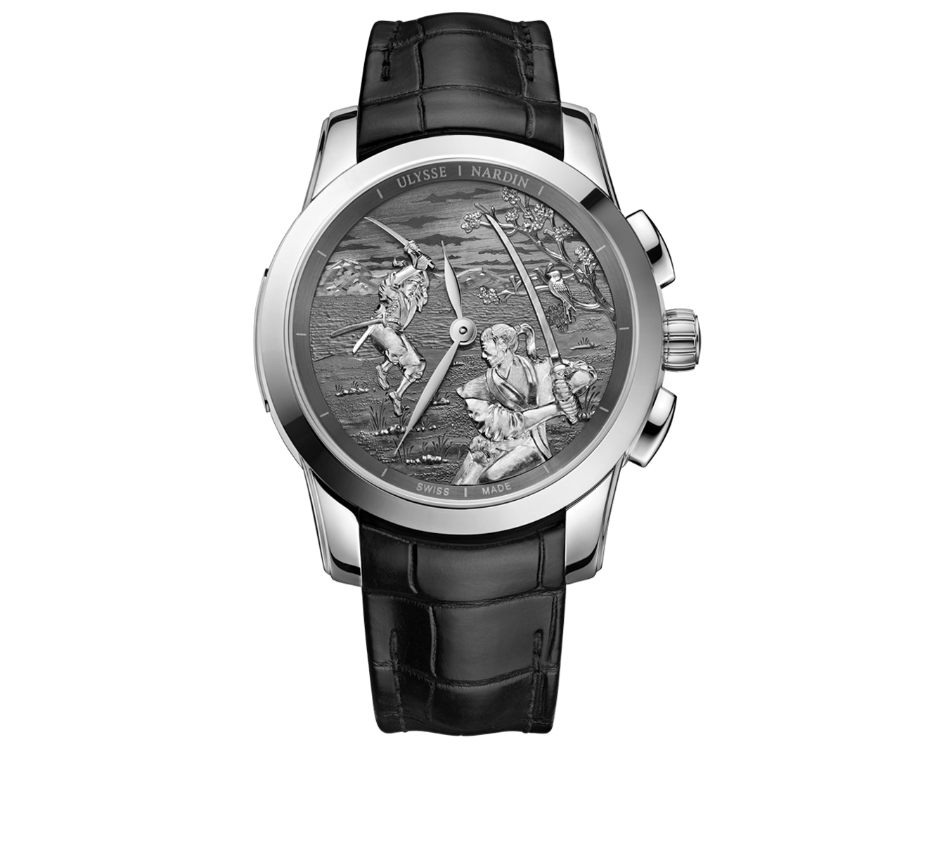 Часы Classic Hourstriker Ulysse Nardin Classic 6109-130/SAMOURAI - фото 1 – Mercury