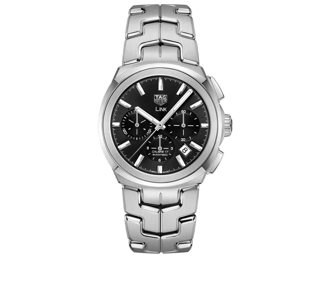 Часы Link Caliber 17 TAG Heuer Link CBC2110.BA0603 - фото 1 – Mercury