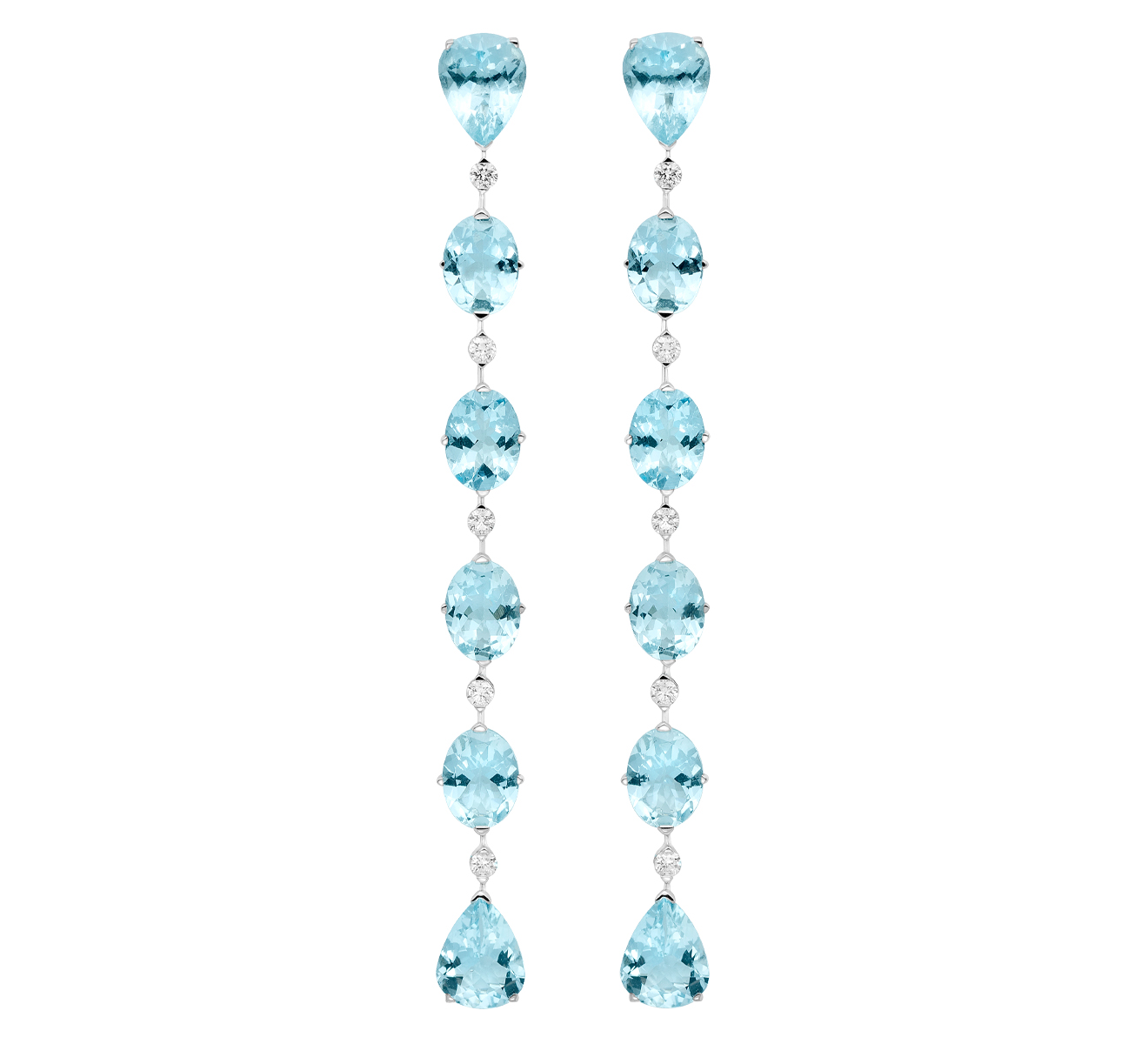 Серьги CASATO Maureen ORX1098AQUA/BT-W - фото 1 – Mercury