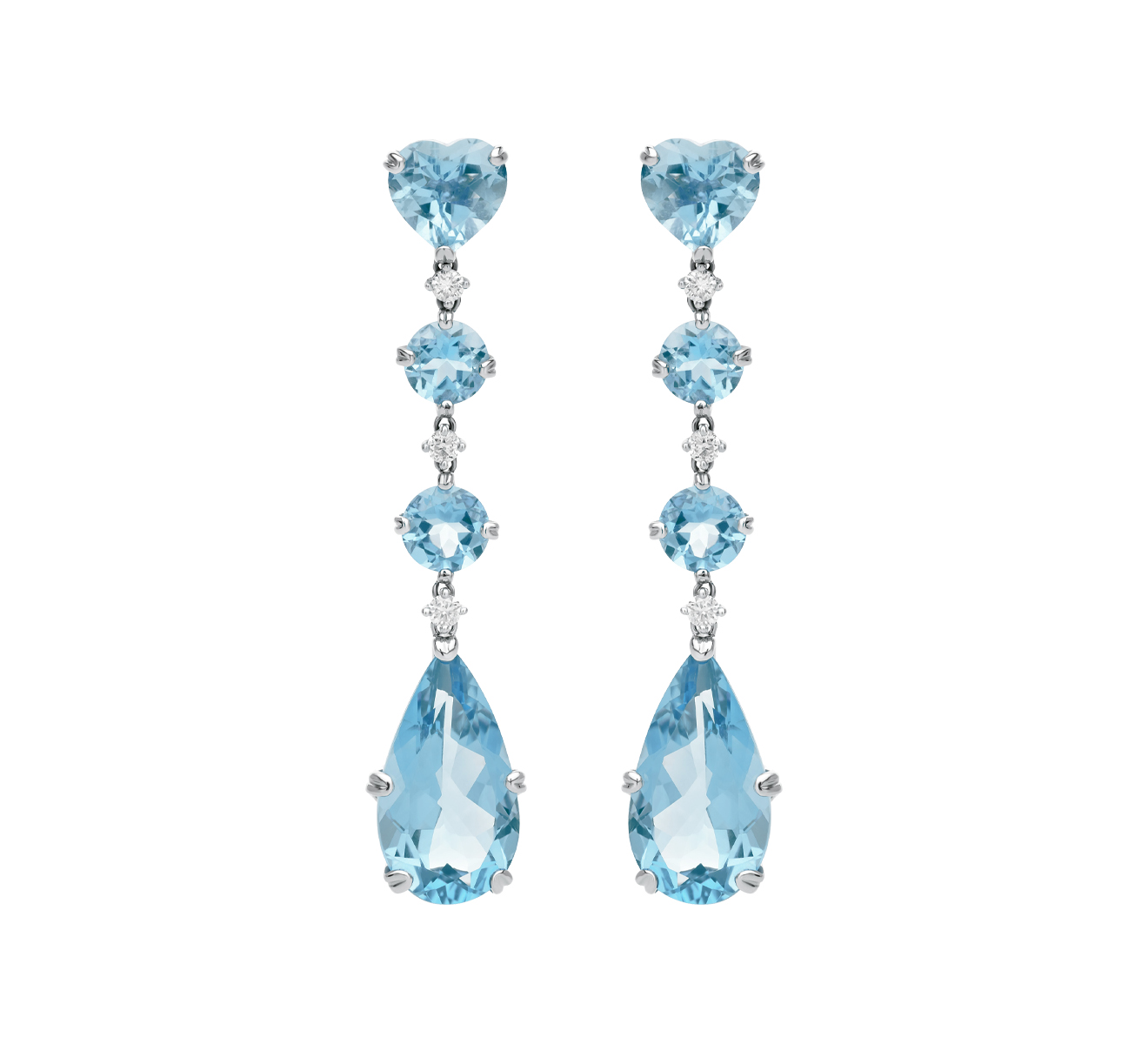 Серьги CASATO Acqua ORX-196TA-W - фото 1 – Mercury
