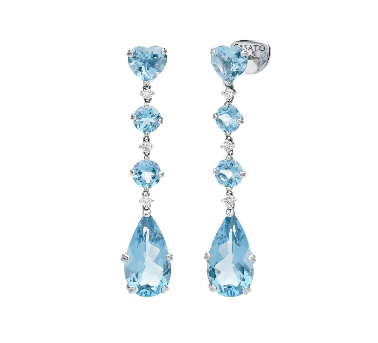 Серьги CASATO Acqua ORX-196TA-W - фото 2 – Mercury