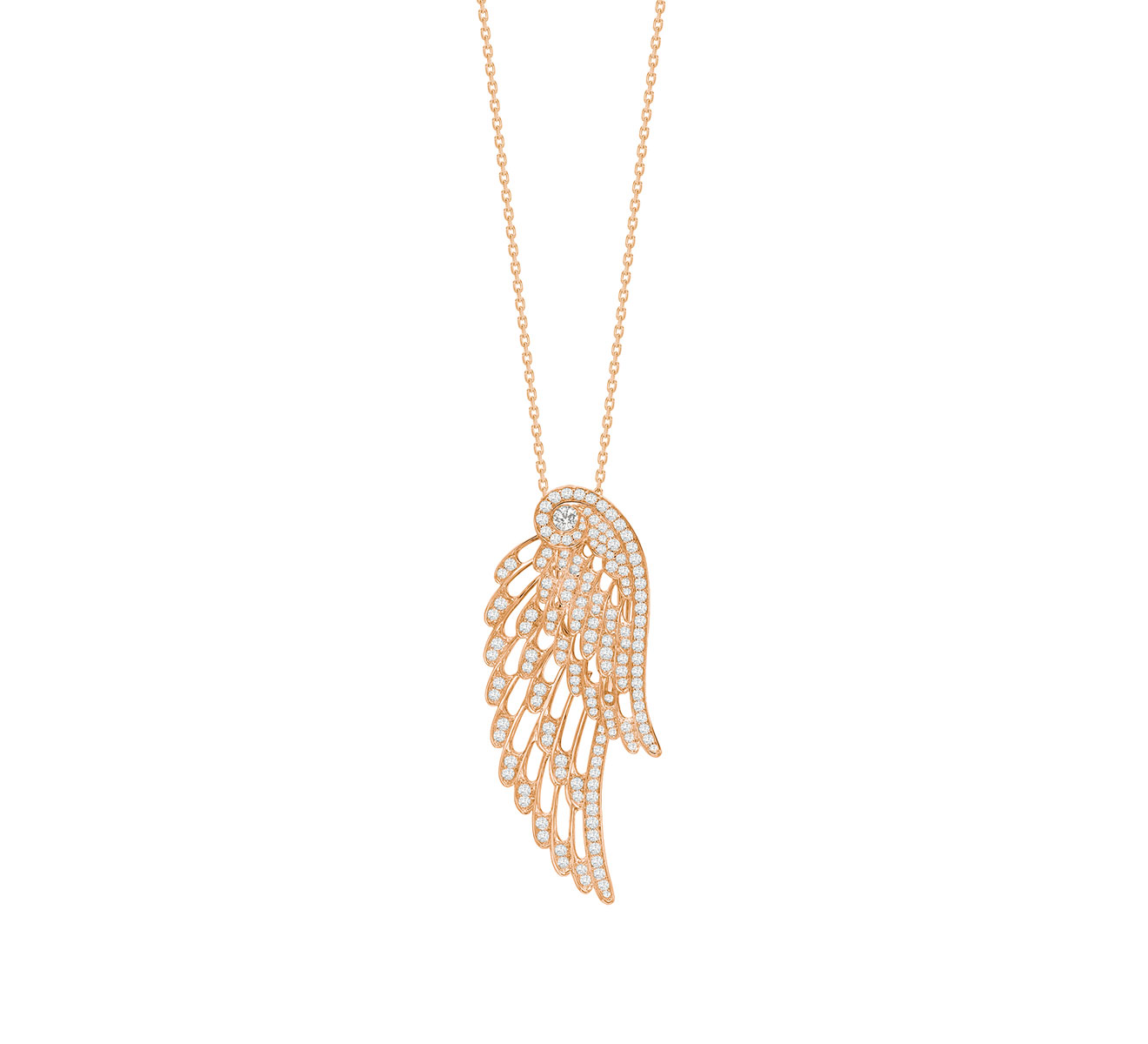 Колье GARRARD Wings Embrace 2015903 - фото 1 – Mercury