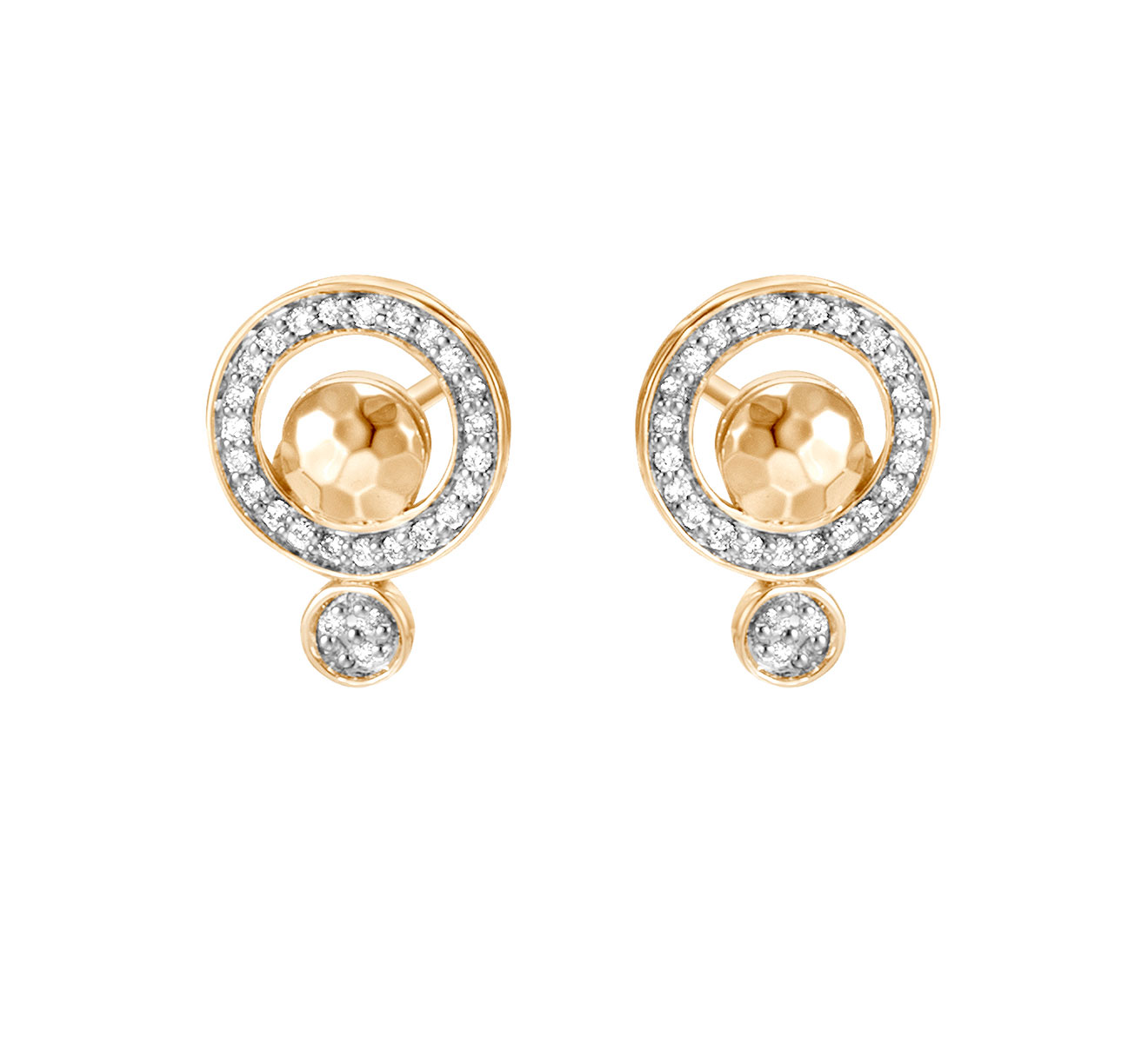 Серьги John Hardy Dot EGX340112DI - фото 1 – Mercury