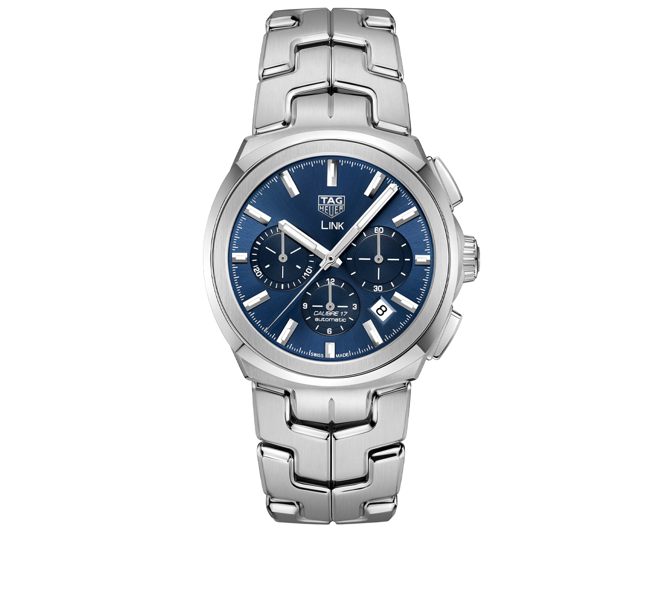 Часы Link Caliber 17 TAG Heuer Link CBC2112.BA0603 - фото 1 – Mercury