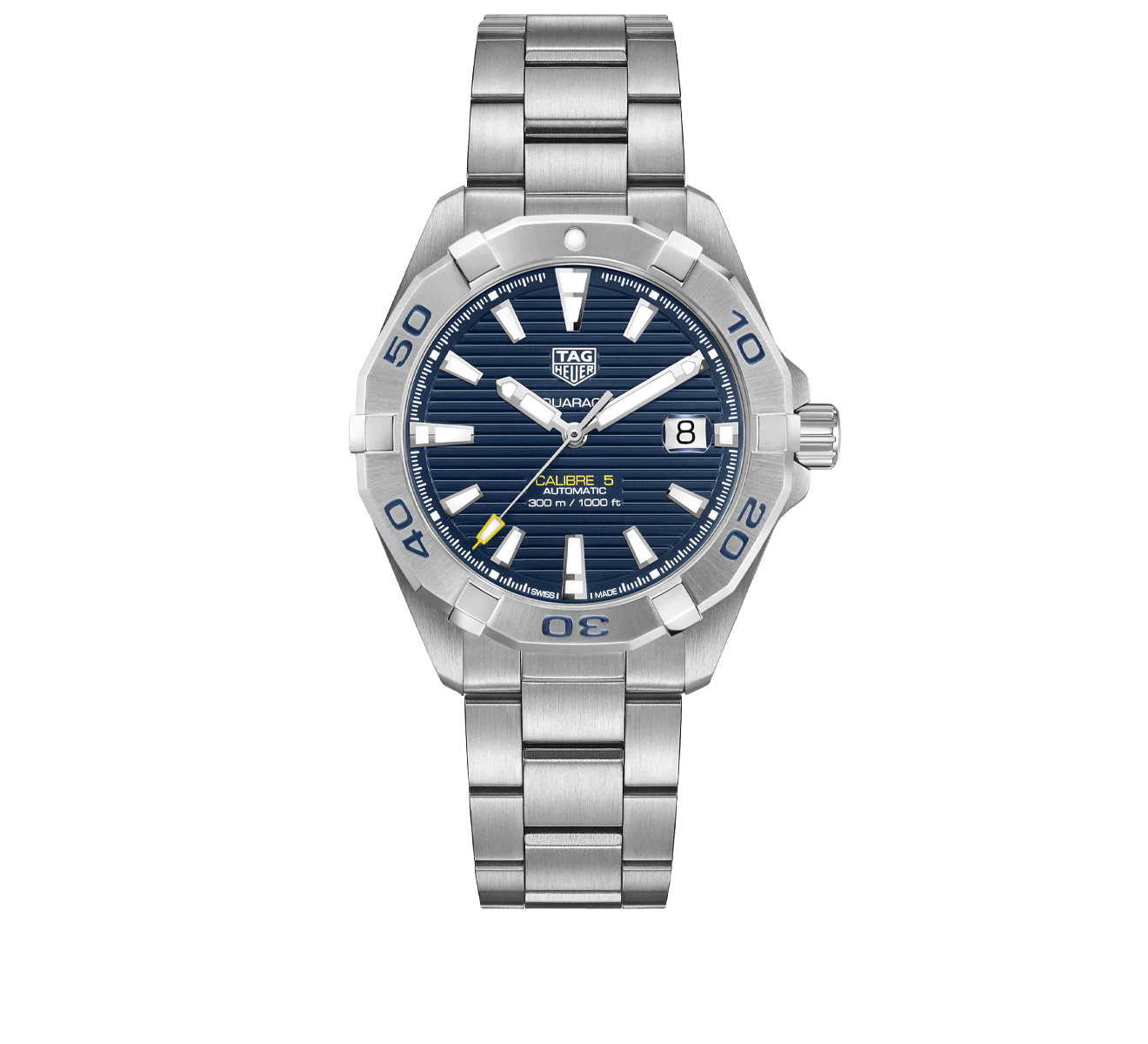 Часы Aquaracer Calibre 5 TAG Heuer Aquaracer WBD2112.BA0928 - фото 1 – Mercury