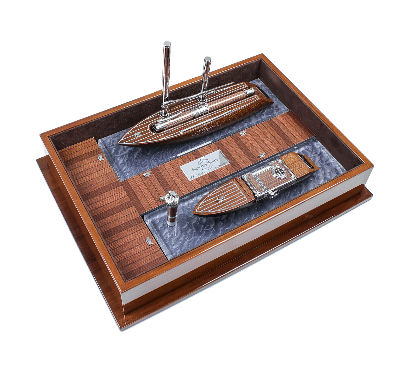 Набор Seven Seas Prestige S.T. Dupont Limited Edition C4SEVENSEAS - фото 1 – Mercury