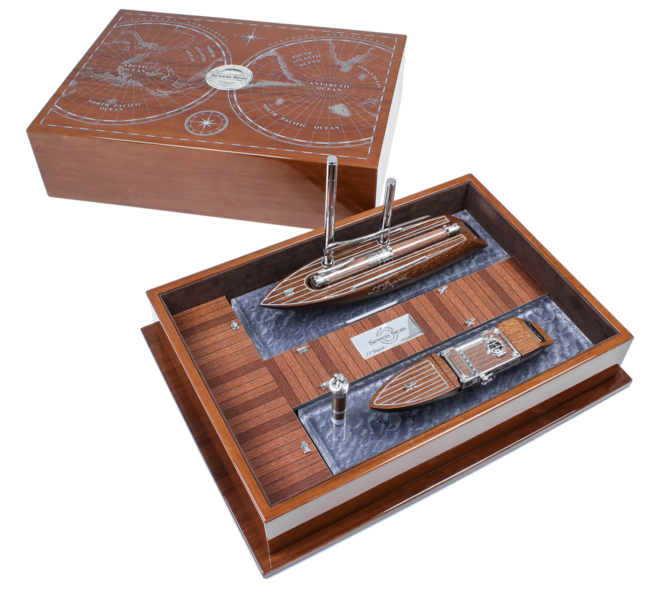 Набор Seven Seas Prestige S.T. Dupont Limited Edition C4SEVENSEAS - фото 2 – Mercury