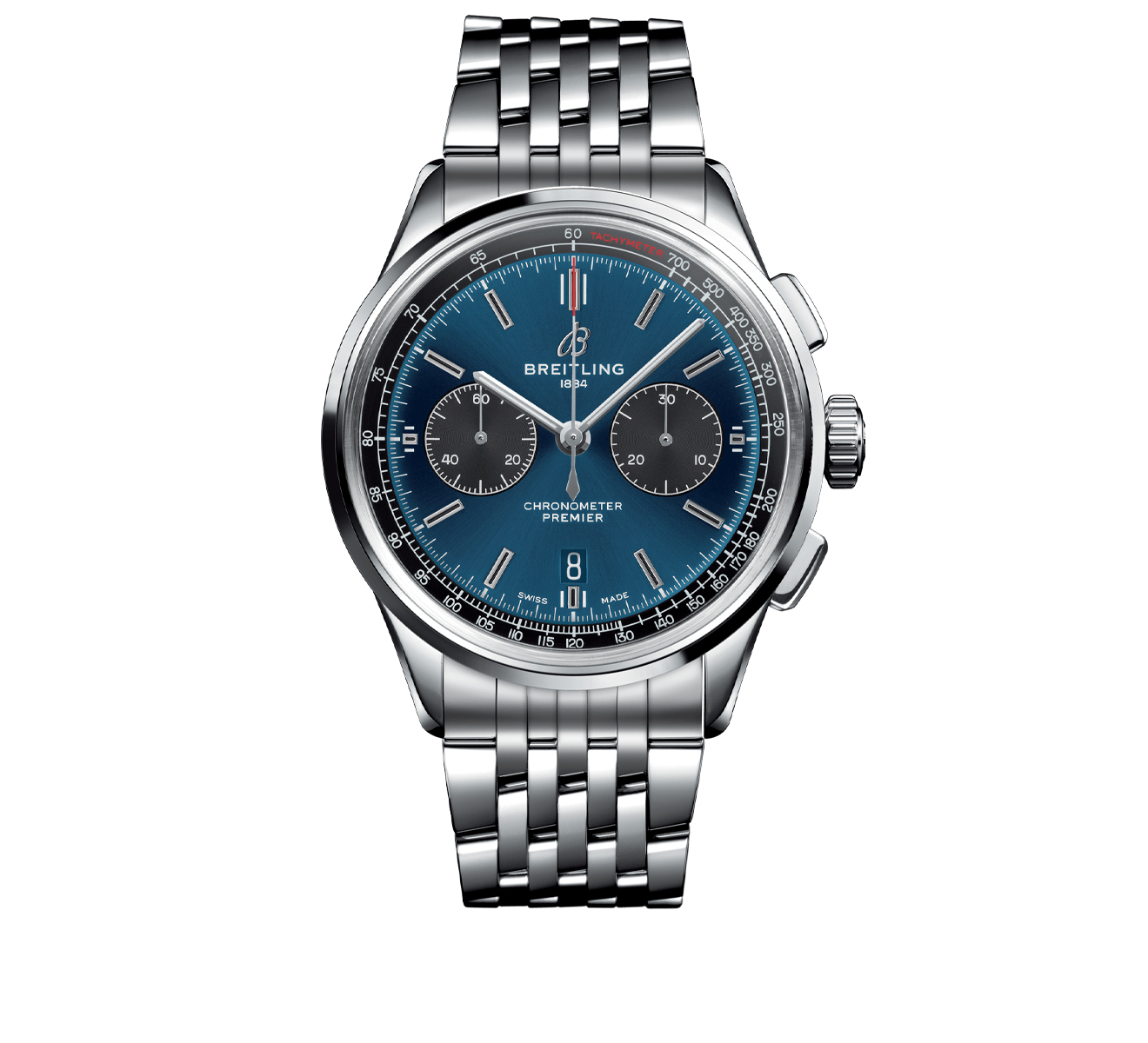 Часы Premier B01 Chronograph 42 Breitling Premier AB0118A61C1A1 - фото 1 – Mercury