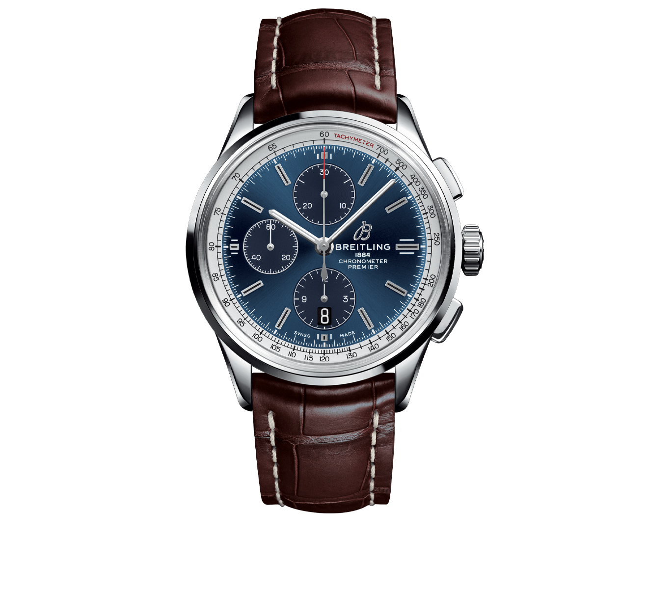 Часы Premier Chronograph 42 Breitling Premier A13315351C1P2 - фото 1 – Mercury