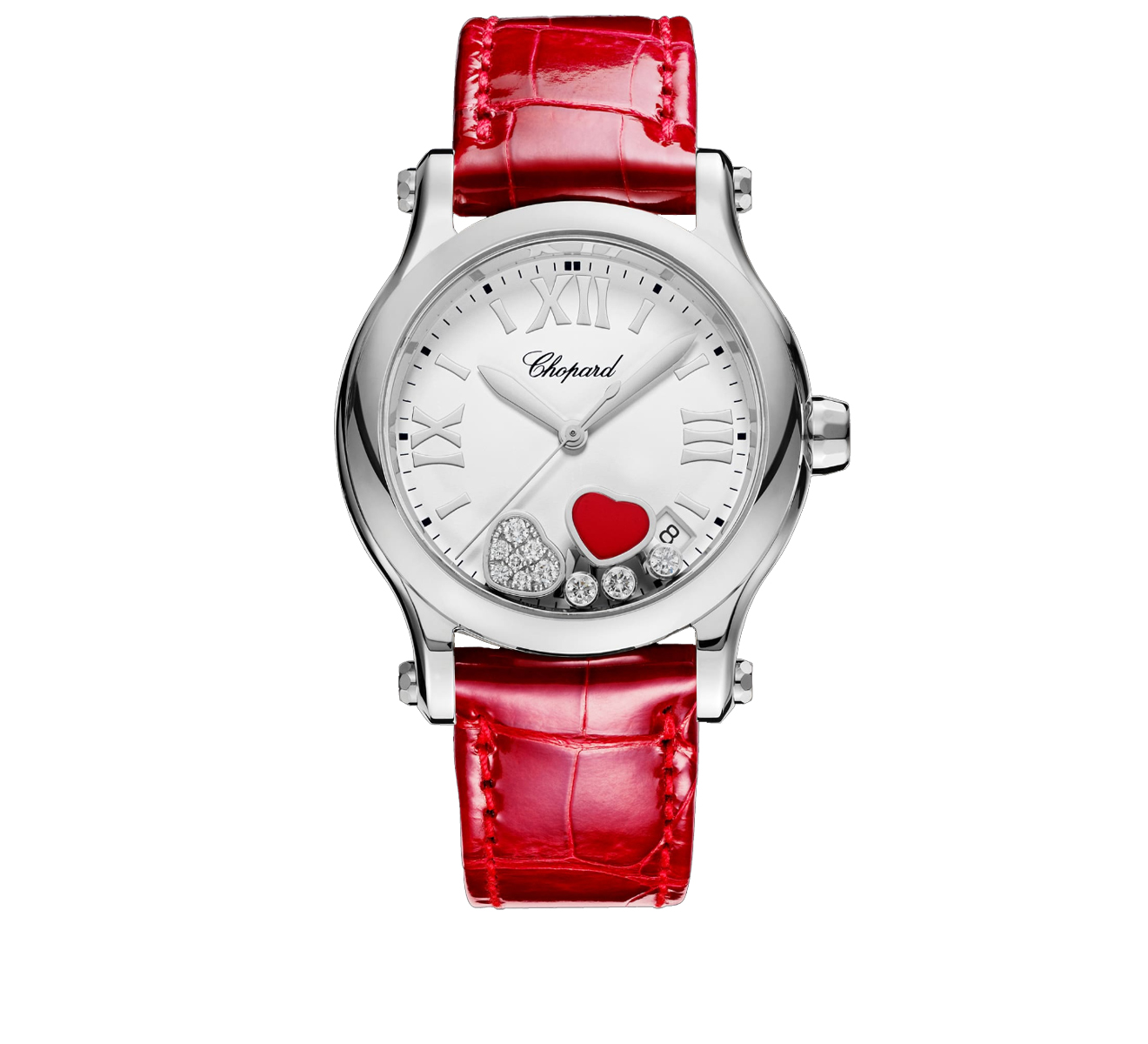 Часы Happy Hearts Chopard Happy Sport 278582-3005 - фото 1 – Mercury