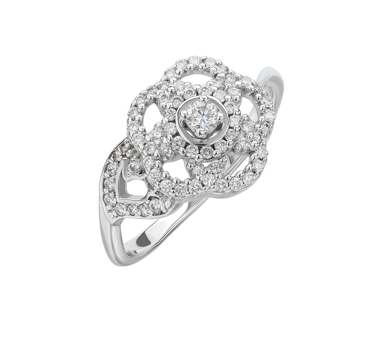 Кольцо Camelia Brode Chanel Camelia J3600 - фото 1 – Mercury