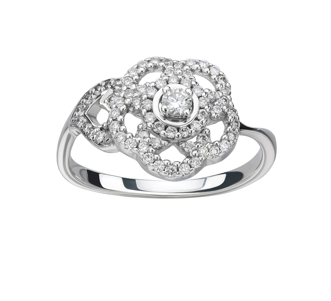 Кольцо Camelia Brode Chanel Camelia J3600 - фото 2 – Mercury