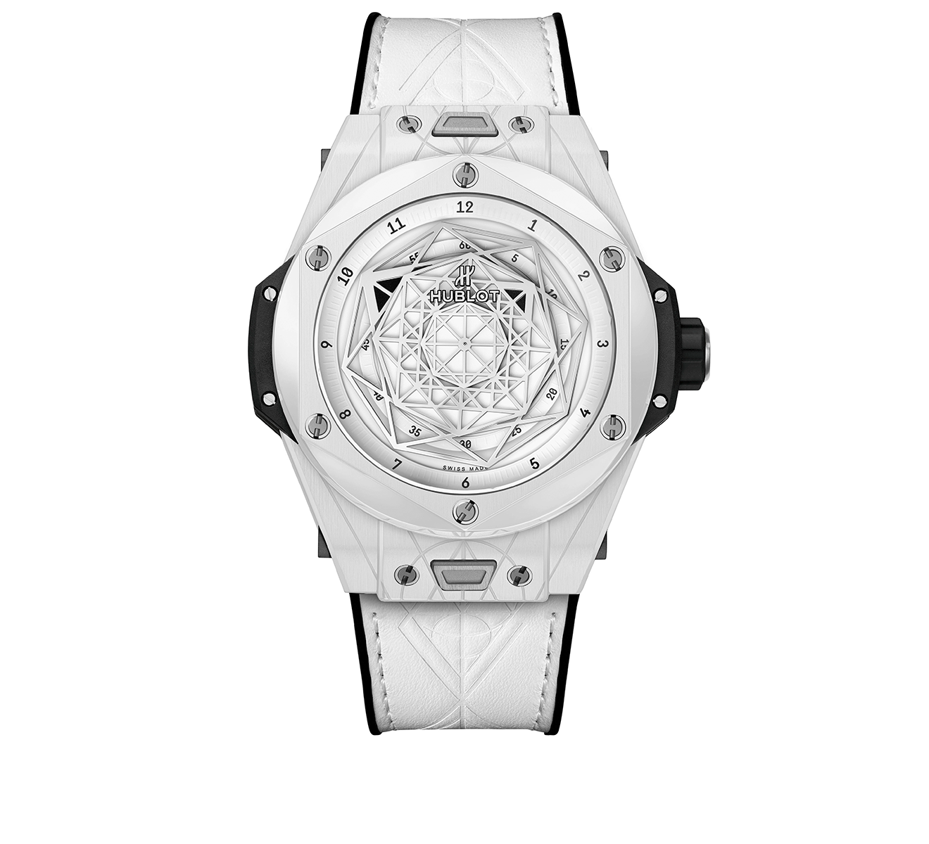 Часы Nico Sang Bleu Ceramic White HUBLOT Big Bang 415.HX.2027.VR.MXM19 - фото 1 – Mercury