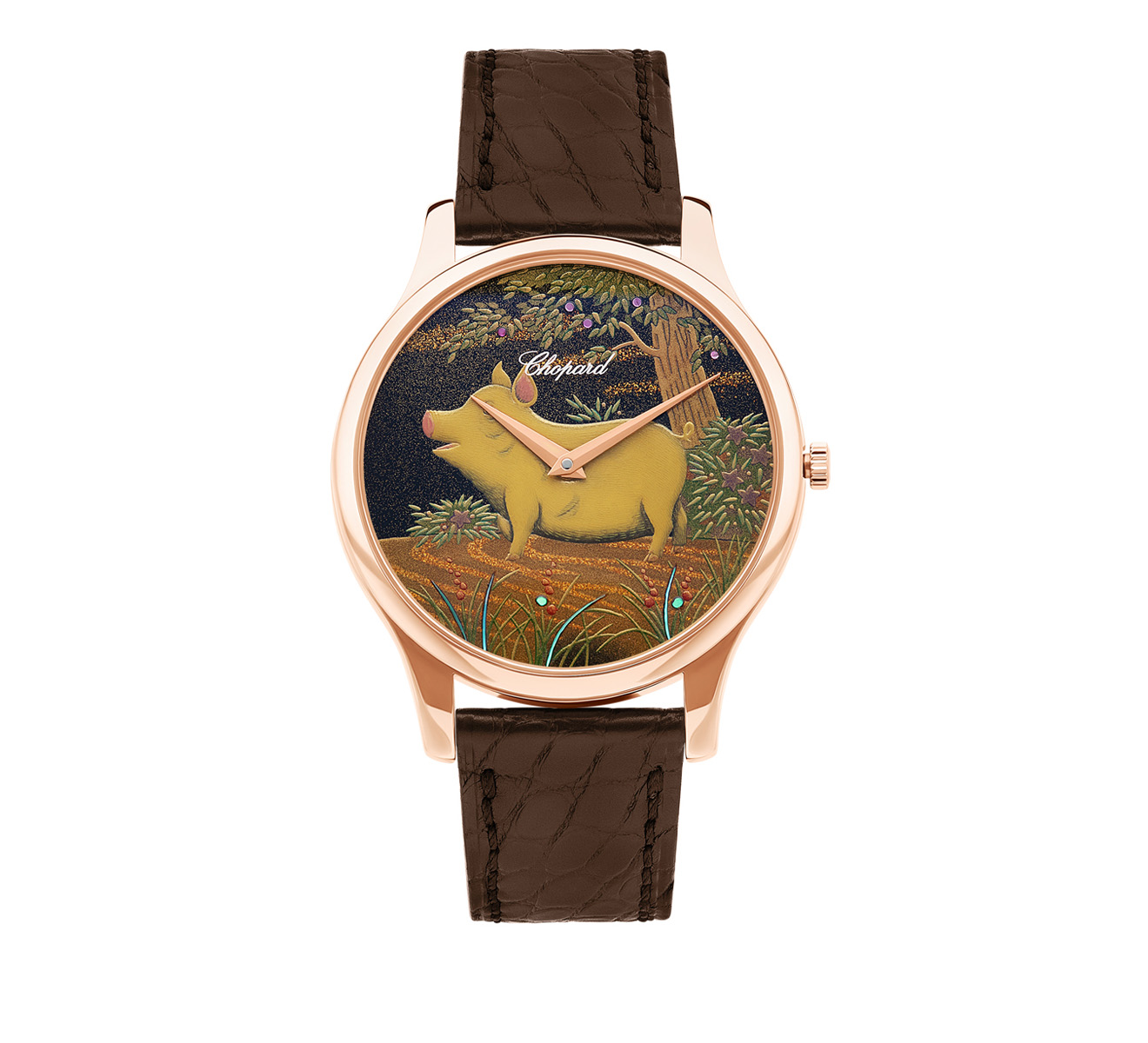Часы Urushi Pig Chopard L.U.C Elegance 161902-5068 - фото 1 – Mercury