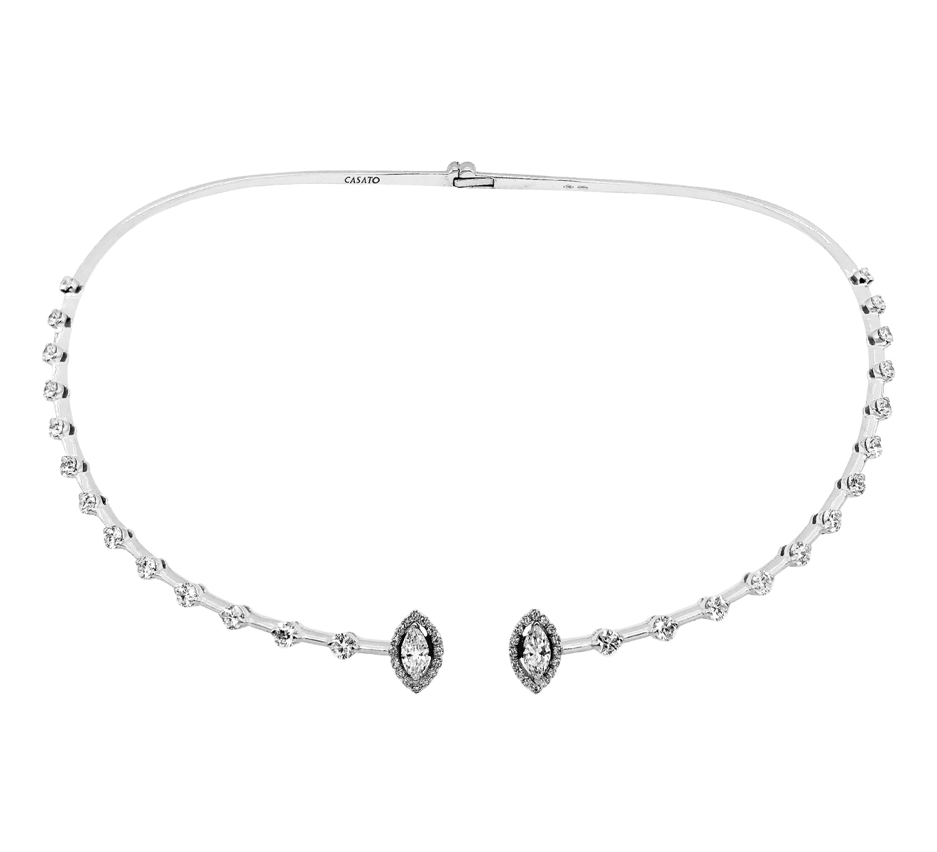 Колье CASATO Maureen CL-181BT-W - фото 1 – Mercury