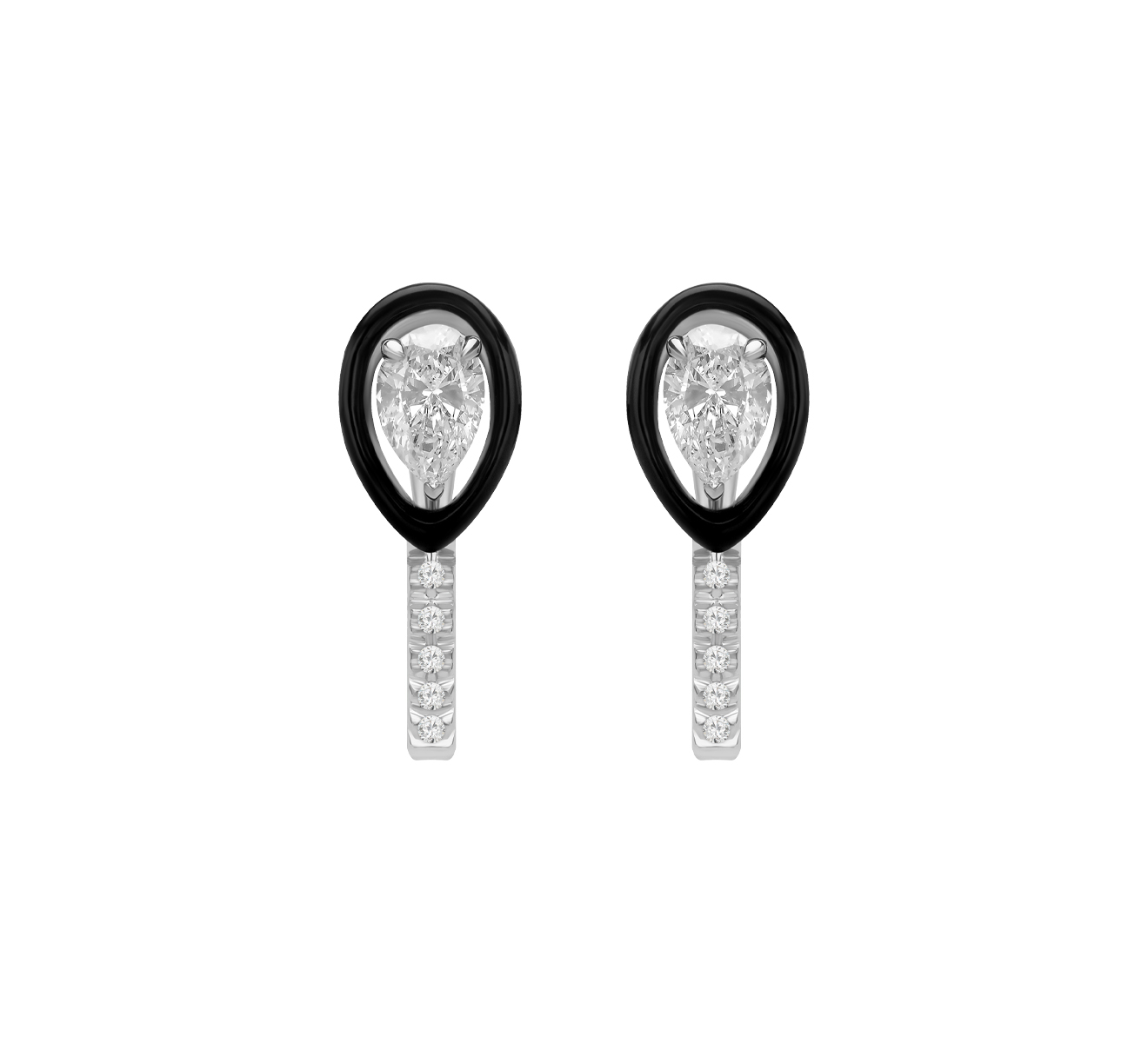 Серьги CASATO Marilyn ORX-1145BT-W-BKC16 - фото 1 – Mercury