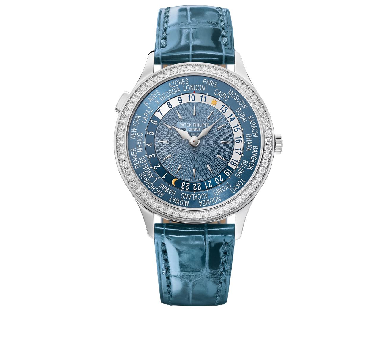 Часы World Time PATEK PHILIPPE Complications 7130 G-016 - фото 1 – Mercury