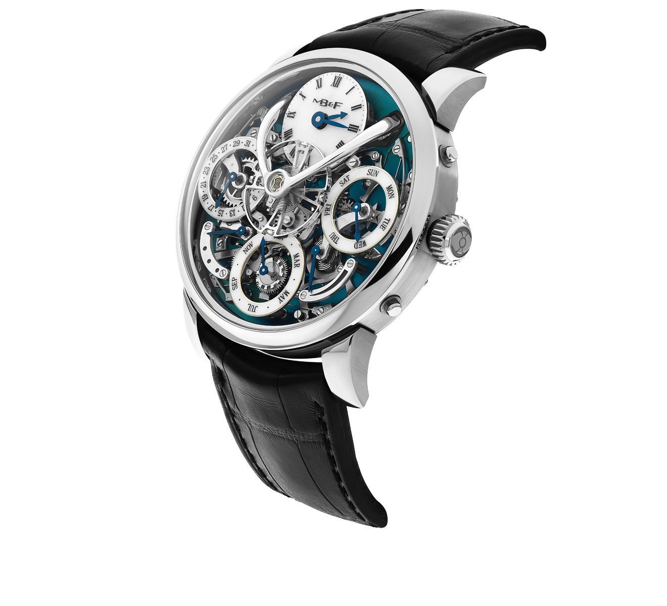 Часы Legacy Machine Perpetual MB&F LM3 03.TL.G - фото 4 – Mercury