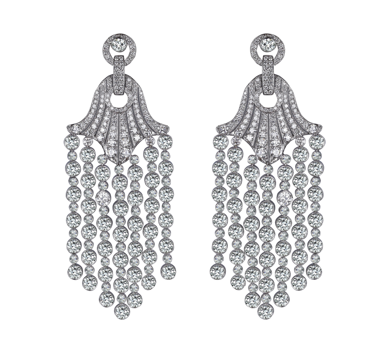 Серьги Jacob&Co Rare Touch 91739551 - фото 1 – Mercury