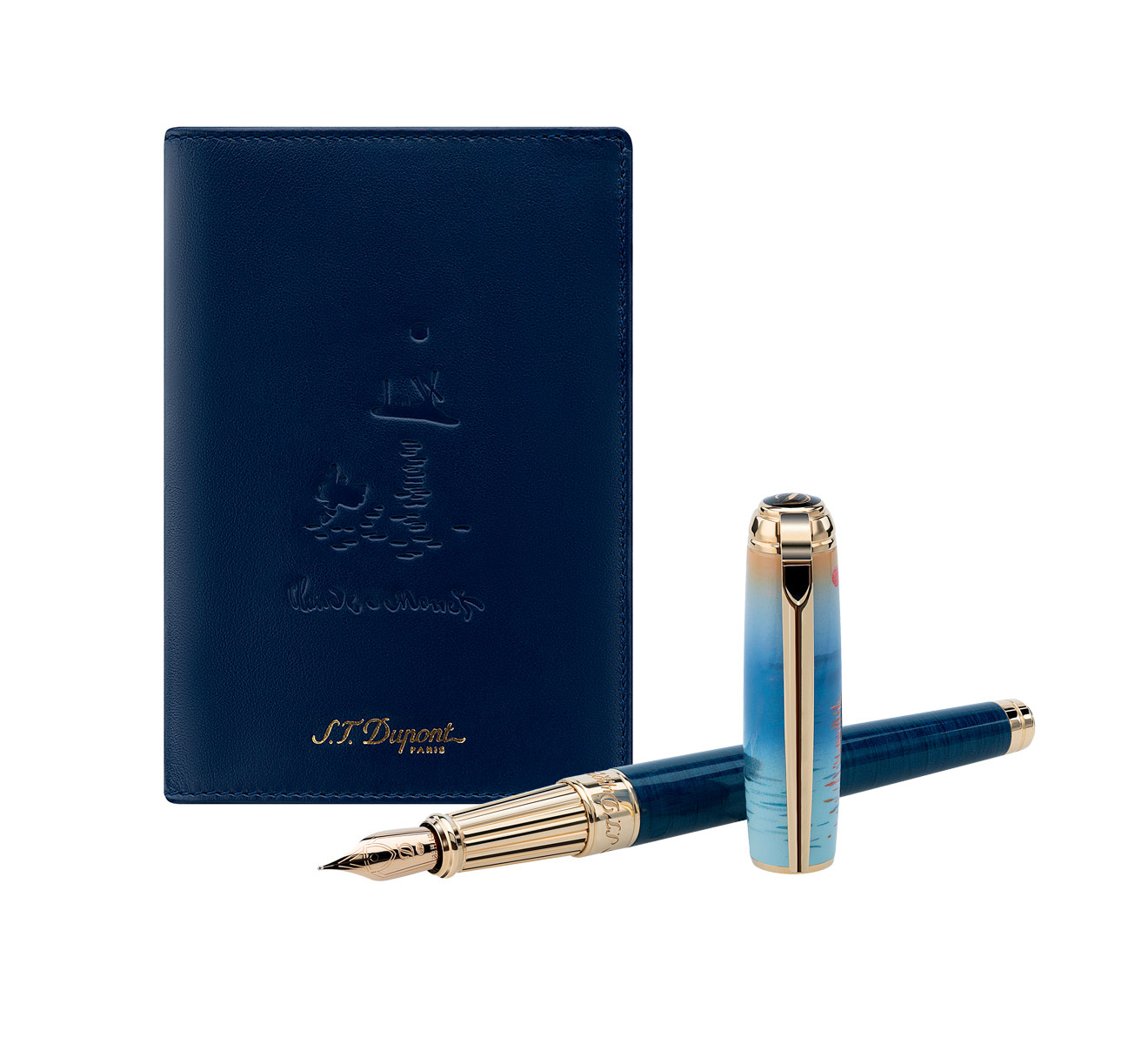 Подарочный набор: ручка и обложка для паспорта S.T. Dupont Monet 410049LC2 - фото 2 – Mercury