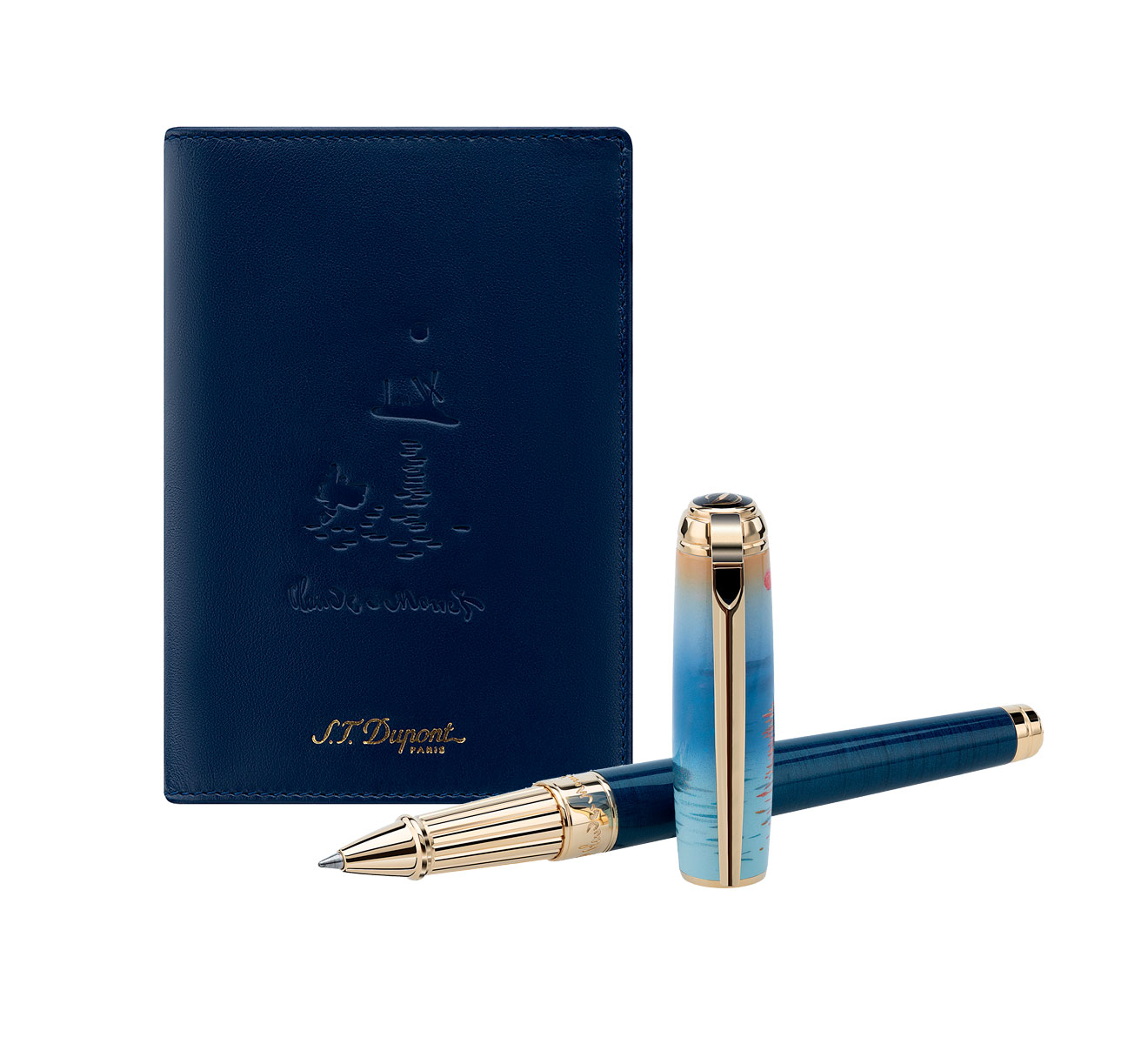 Подарочный набор: ручка и обложка для паспорта S.T. Dupont Monet 410049LC2 - фото 3 – Mercury