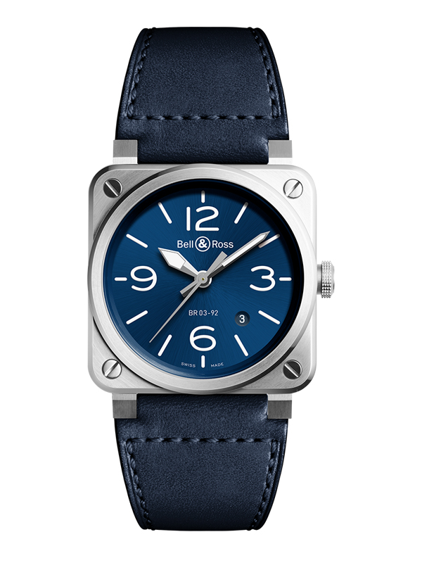 Часы BR 03-92 Blue Steel