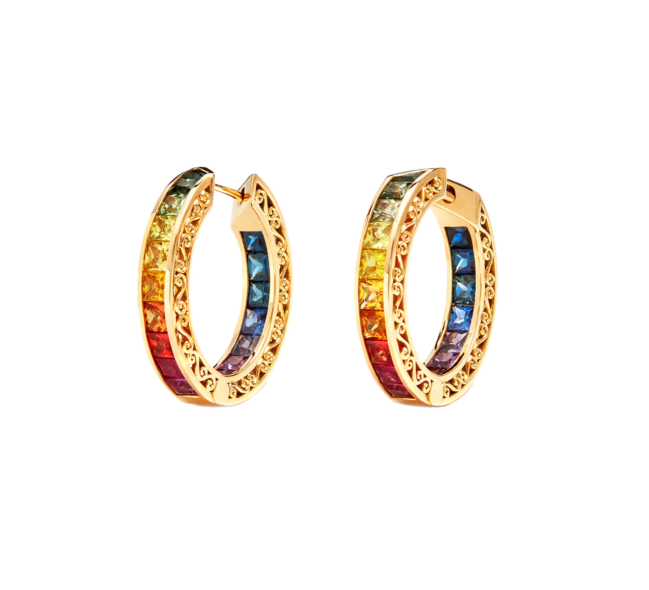 Серьги DOLCE&GABBANA Rainbow WELB2G WMIX1 Z0000 - фото 1 – Mercury