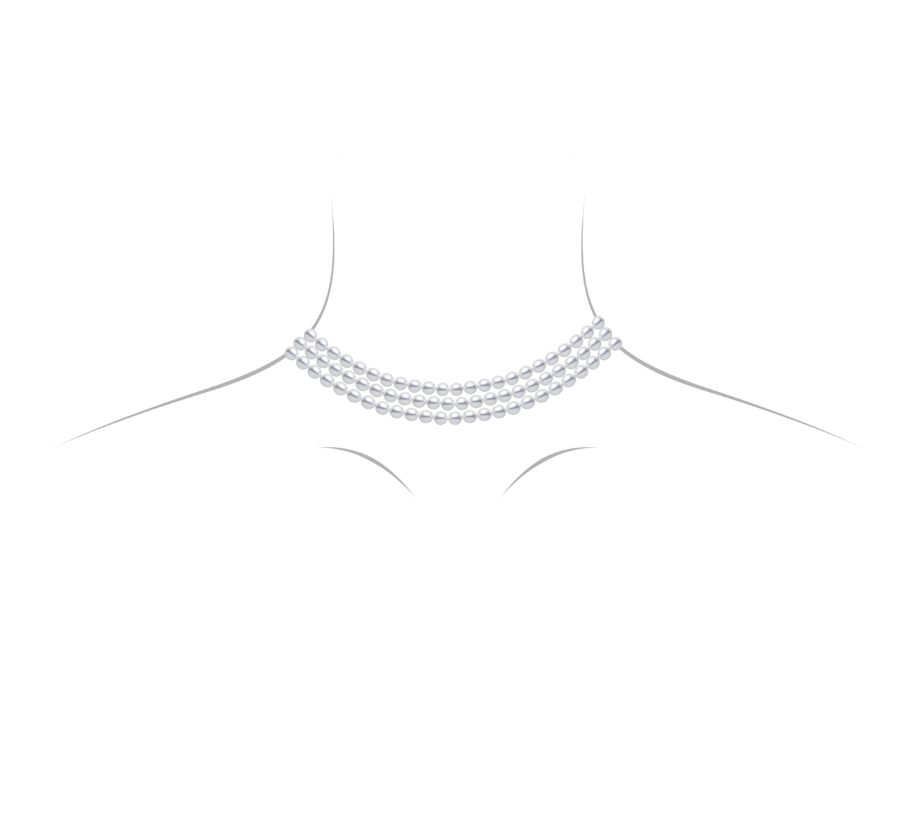 Комплект: колье, брошь и застежка MIKIMOTO Ribbon MZQ 10037 ADXW - фото 7 – Mercury