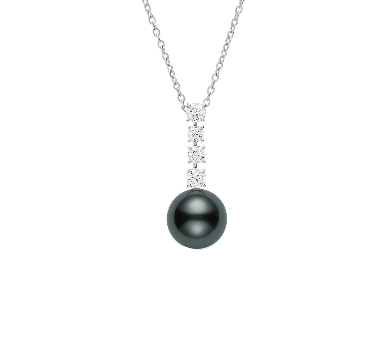 Кулон MIKIMOTO Classic MPQ 10106 BDXW - фото 1 – Mercury